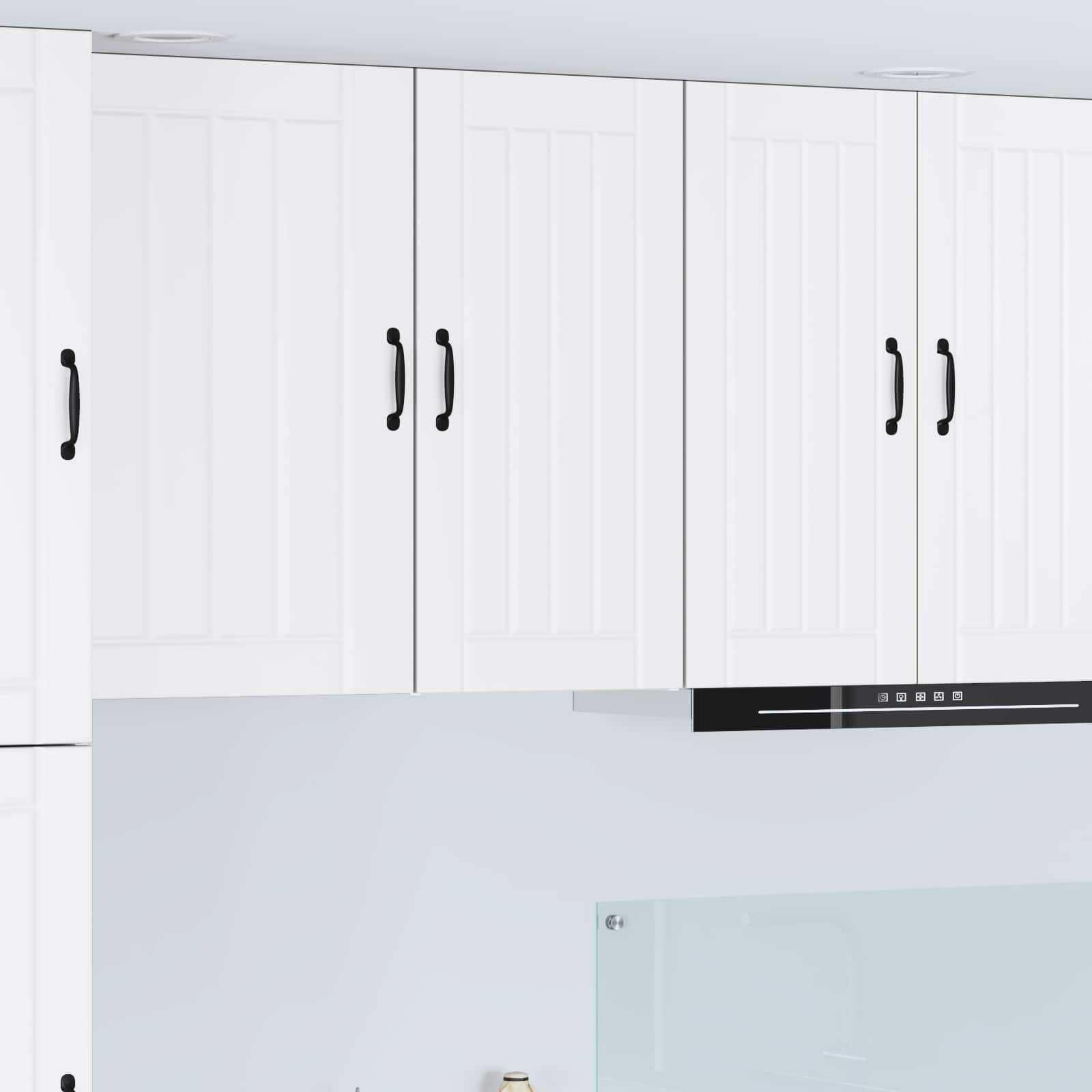 Wall Cabinet LUCCA White 40 x 31 x 80 cm Engineered Wood