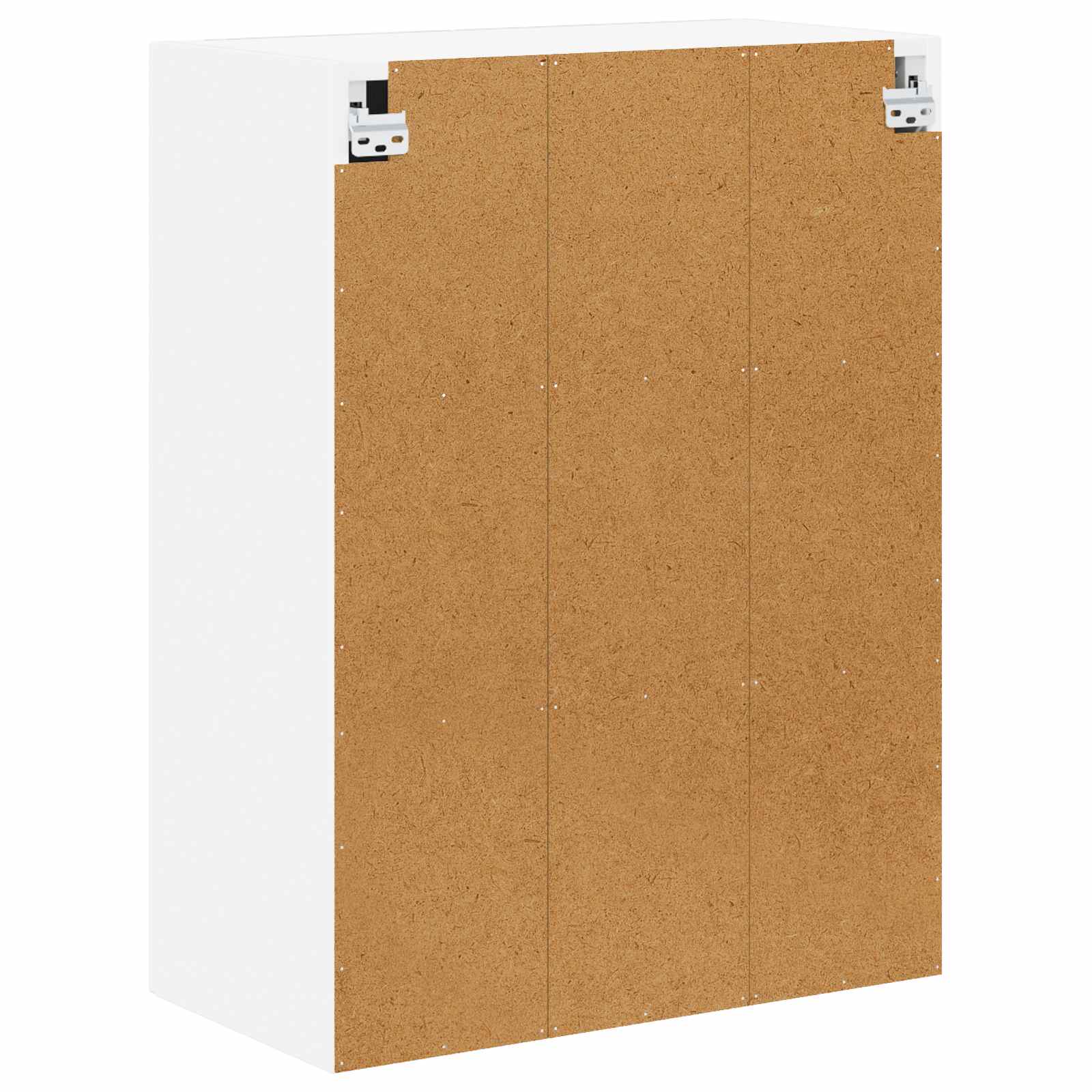 Wall Glass Cabinet LUCCA White 60 x 31 x 80 cm Engineered Wood