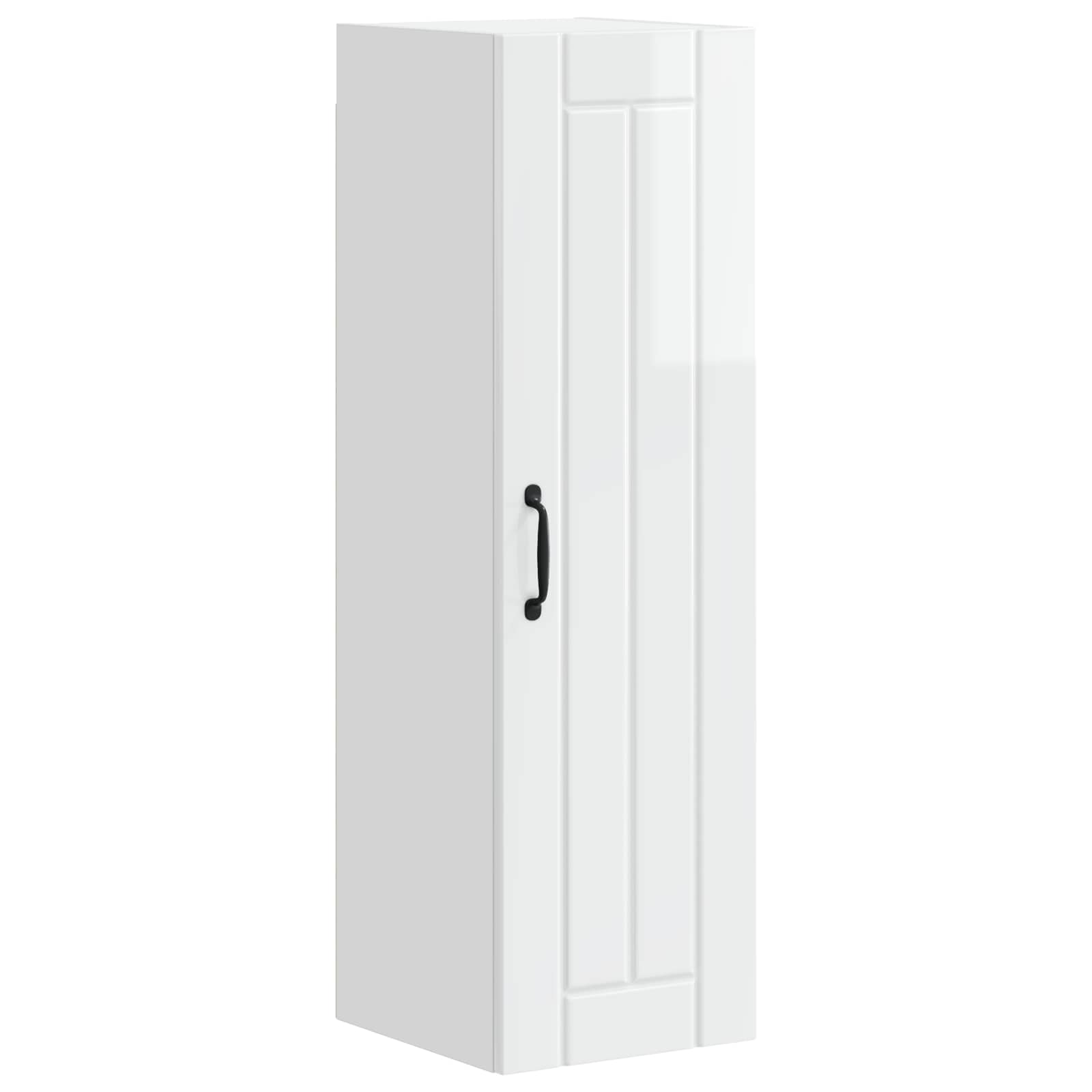 Kitchen Cabinet High Gloss White 30 x 31 x 100 cm