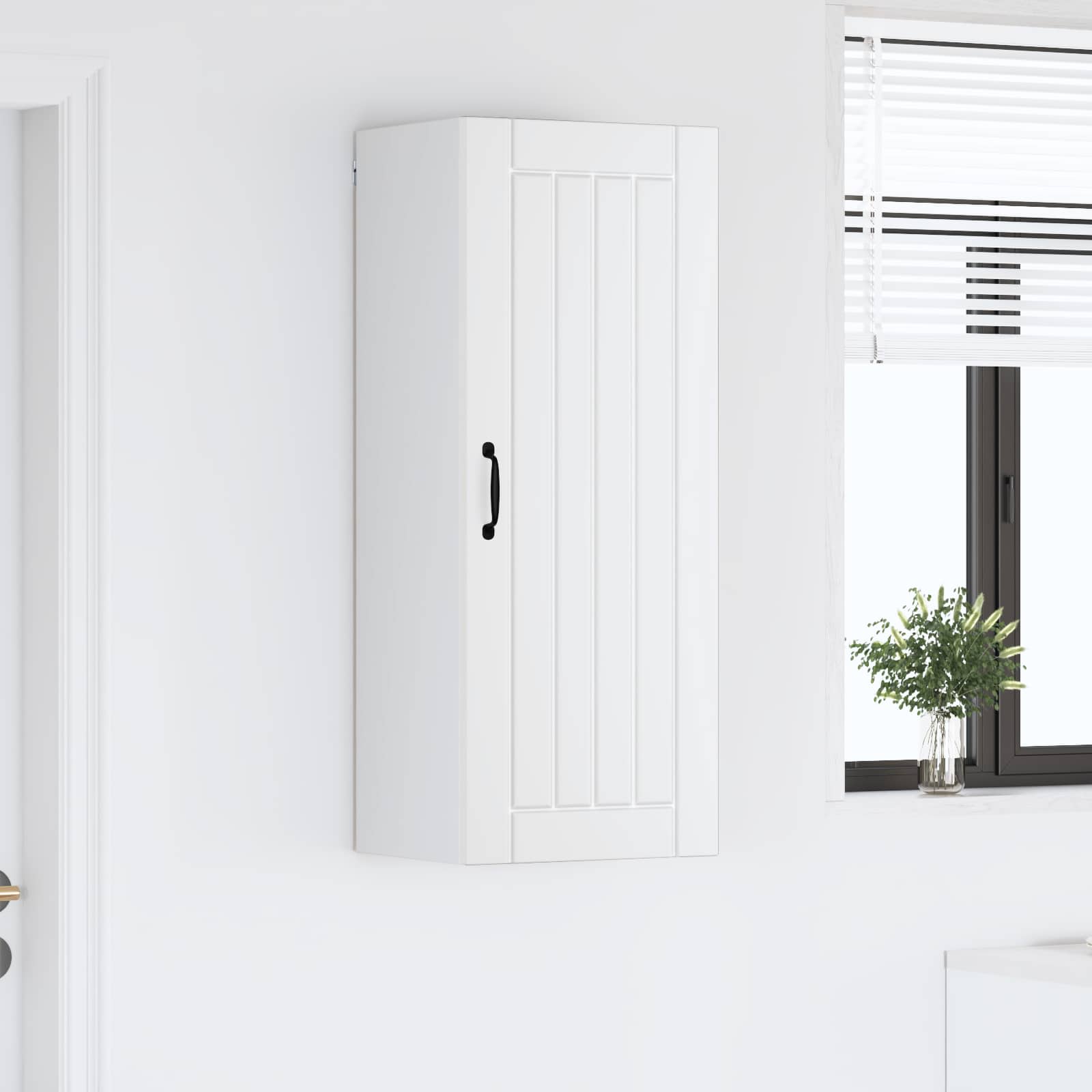 Kitchen Cabinet White 40 x 31 x 100 cm Engineered Wood