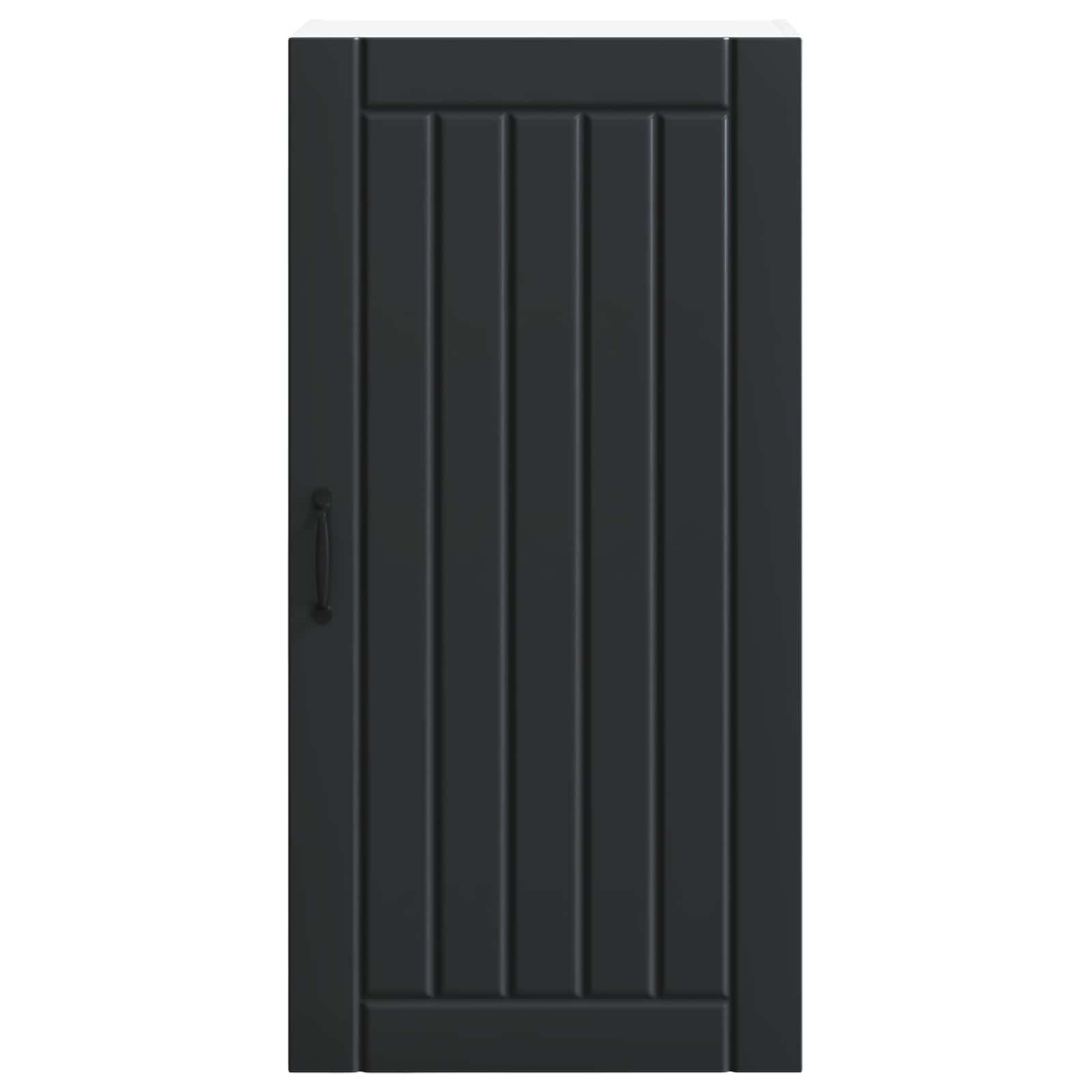 Kitchen Cabinet Black 50 x 31 x 100 cm Engineered Wood