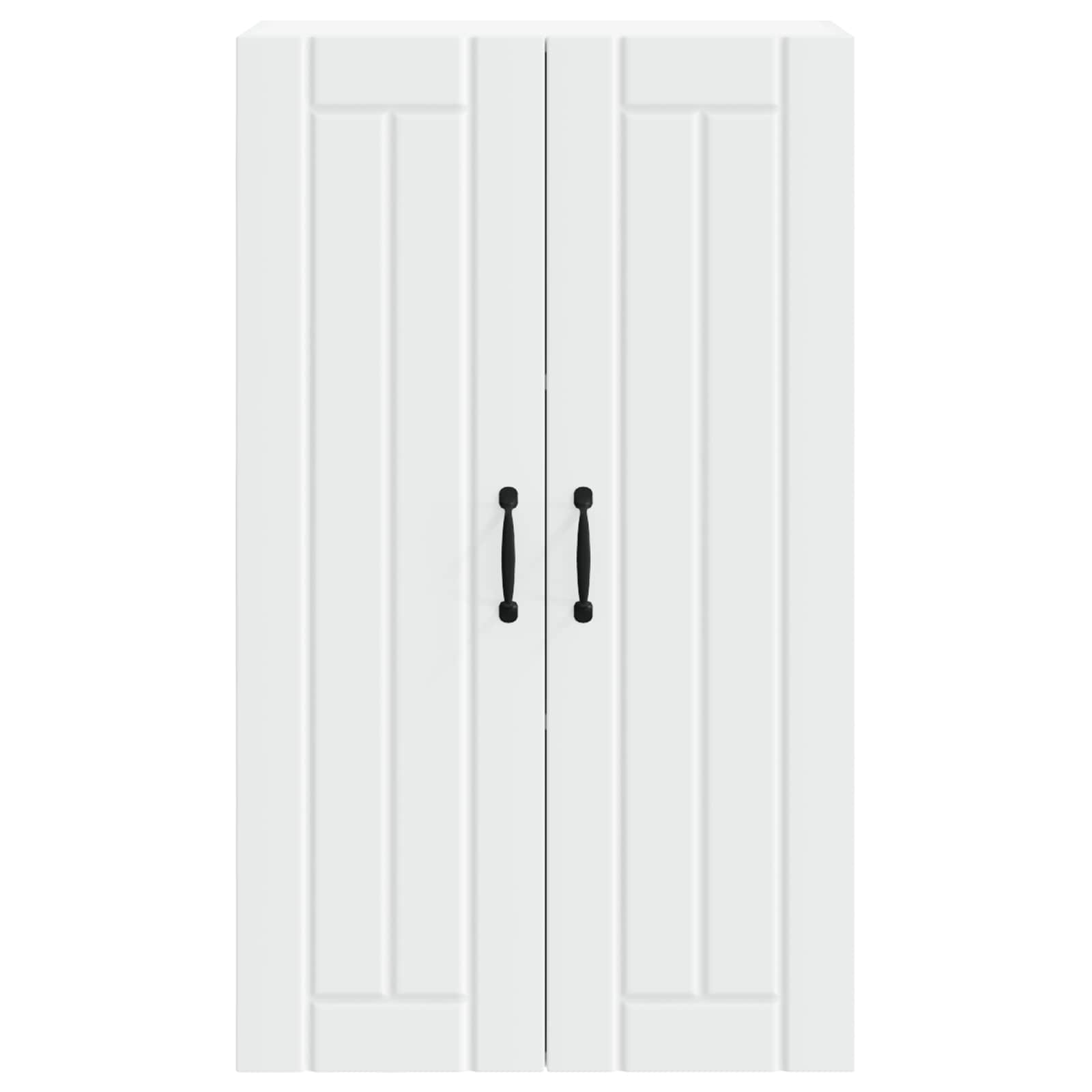 Wall Cabinet LUCCA White 60 x 31 x 100 cm Engineered Wood