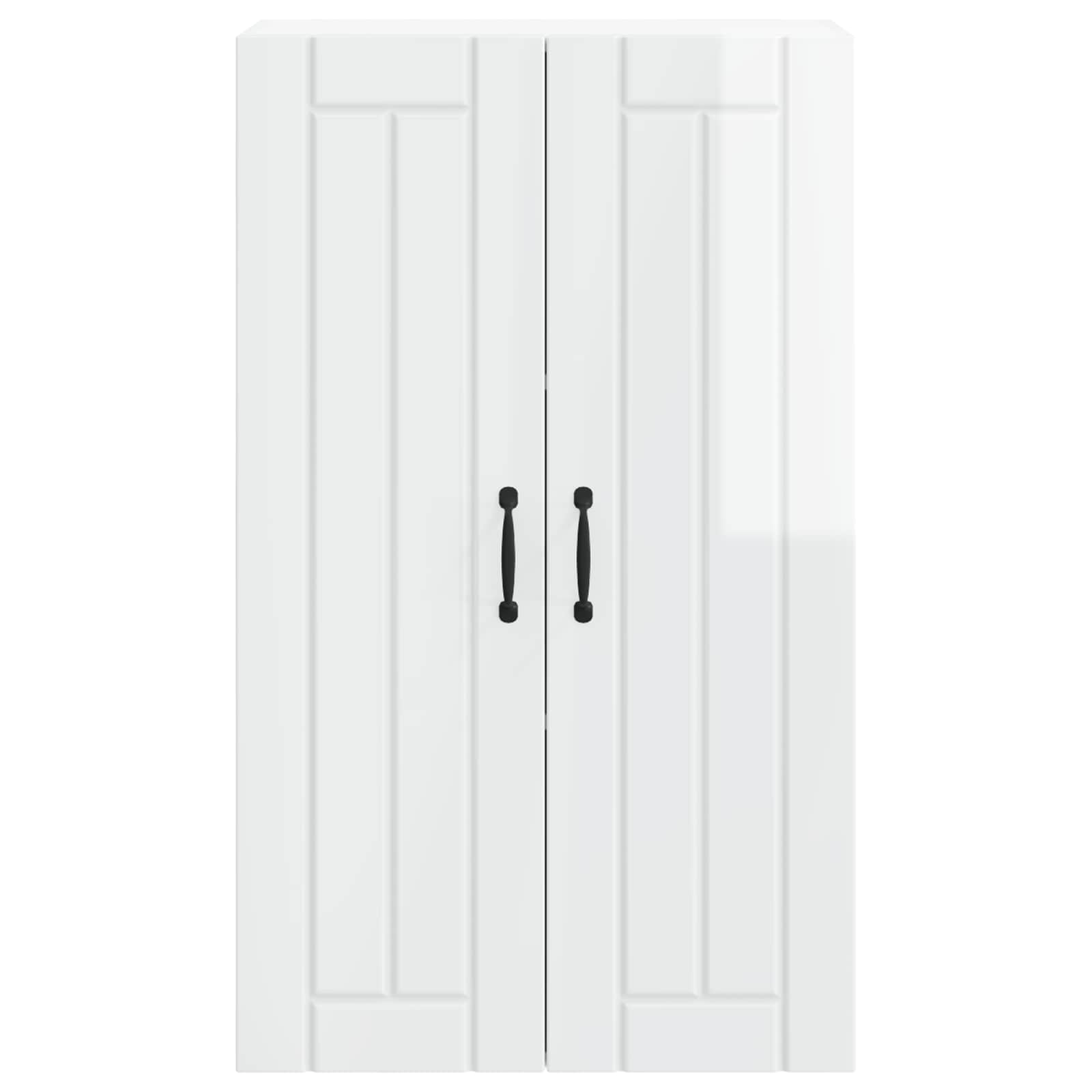 Kitchen Cabinet High Gloss White 60 x 31 x 100 cm