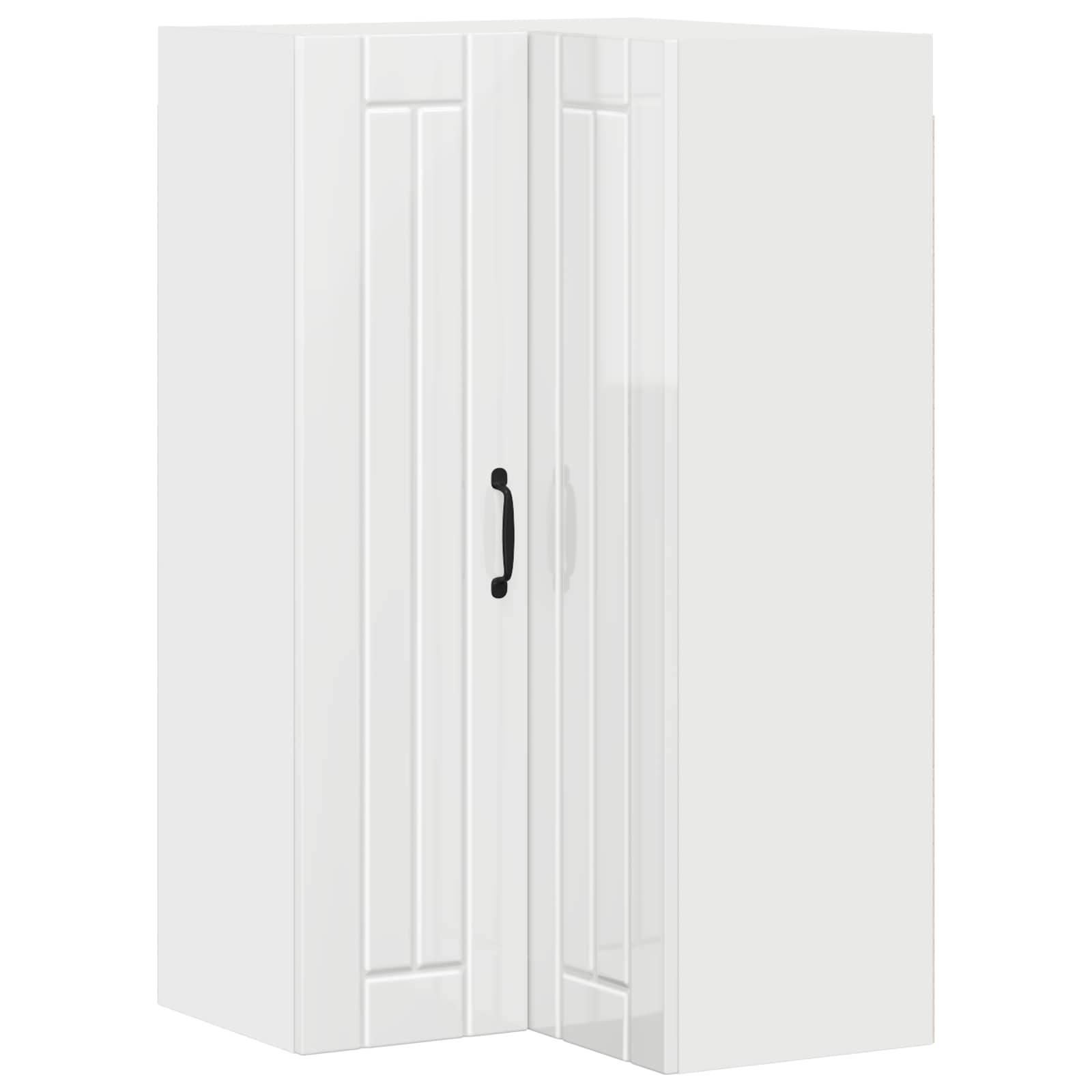 Kitchen Cabinet High Gloss White 57 x 57 x 100 cm