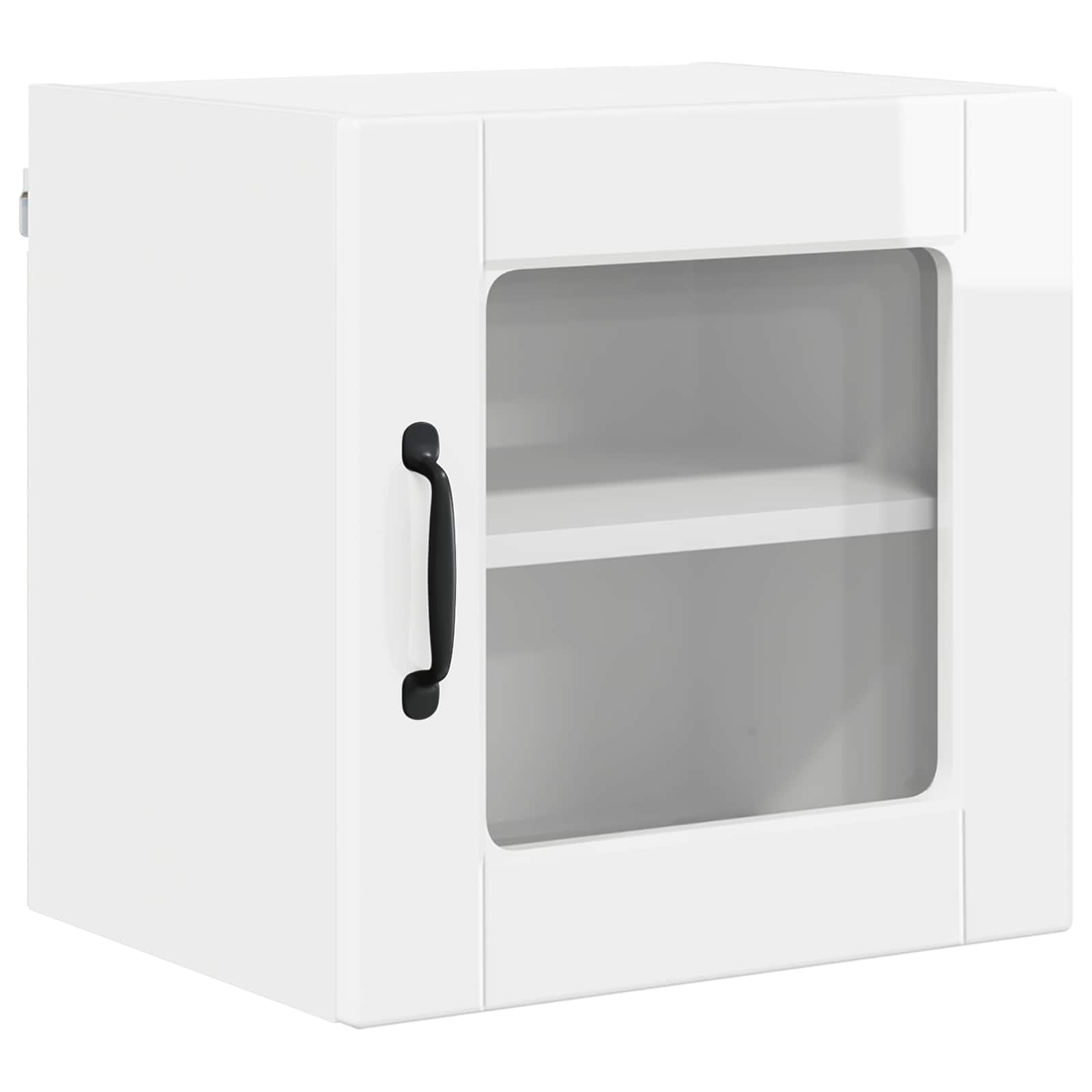 Kitchen Cabinet 2 pcs High Gloss White 40 x 31 x 40 cm