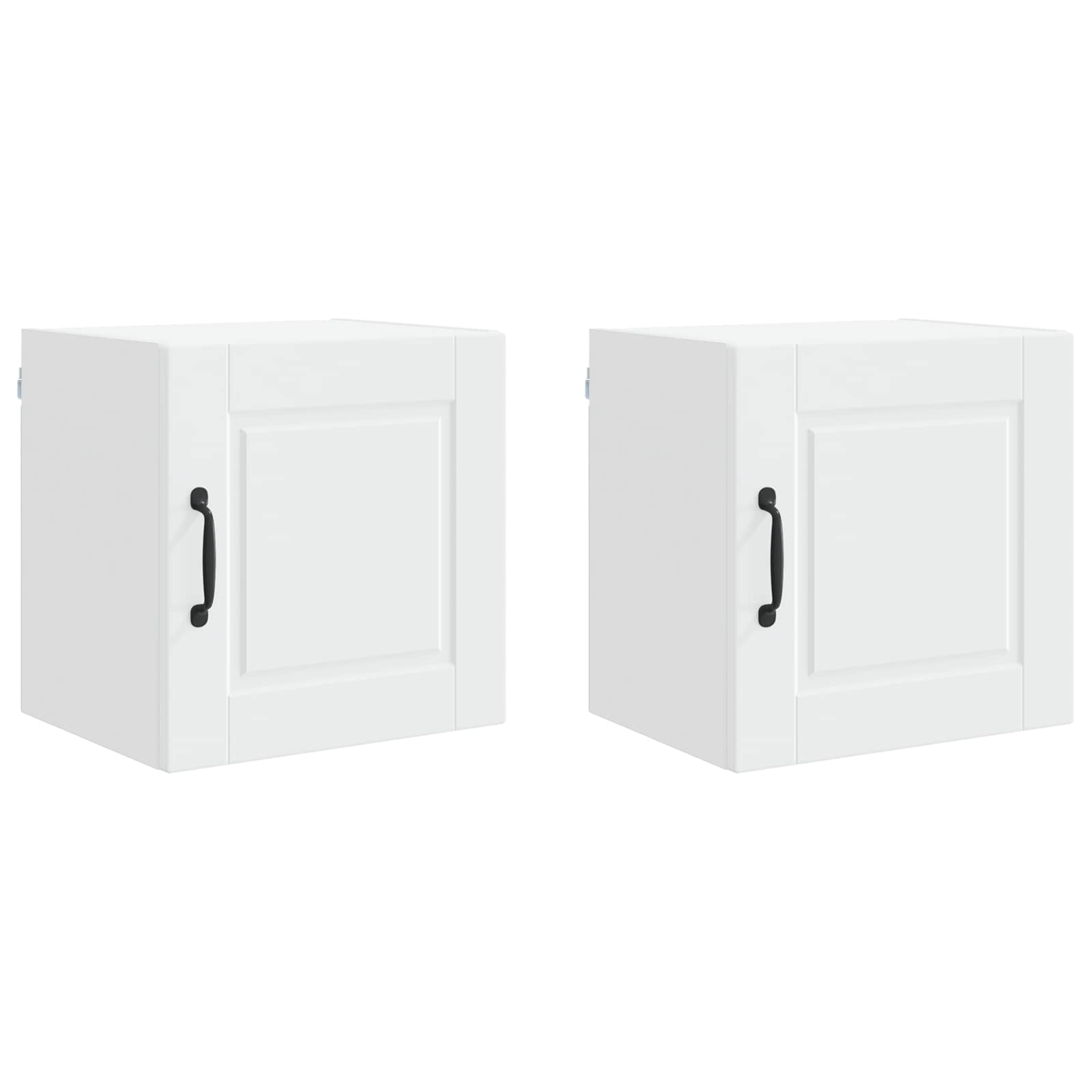 Kitchen Cabinet 2 pcs White 40 x 31 x 40 cm Engineered Wood