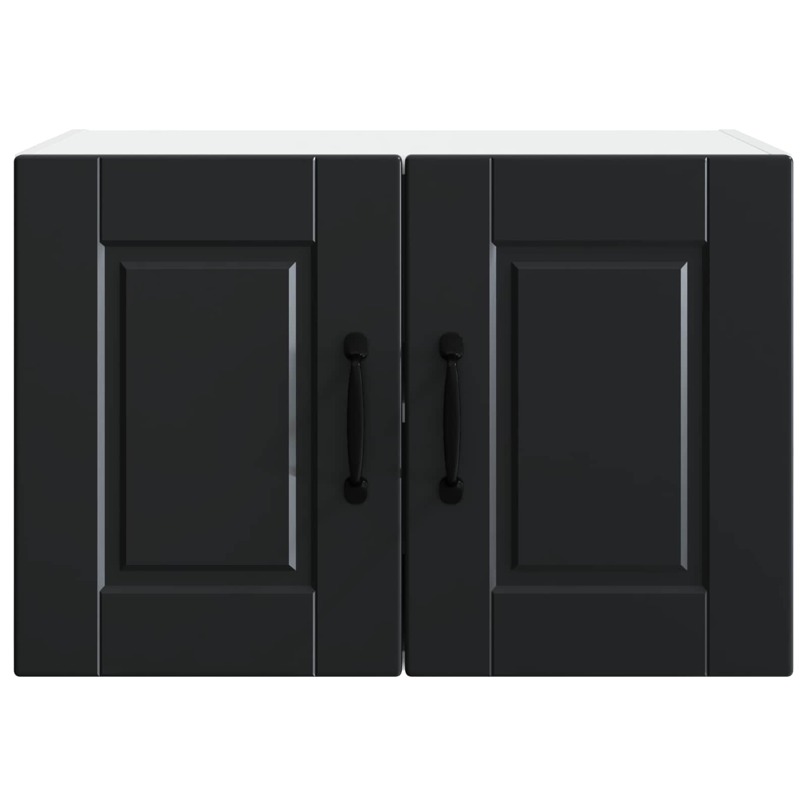 Kitchen Cabinet 2 pcs Black 60 x 31 x 40 cm Engineered Wood