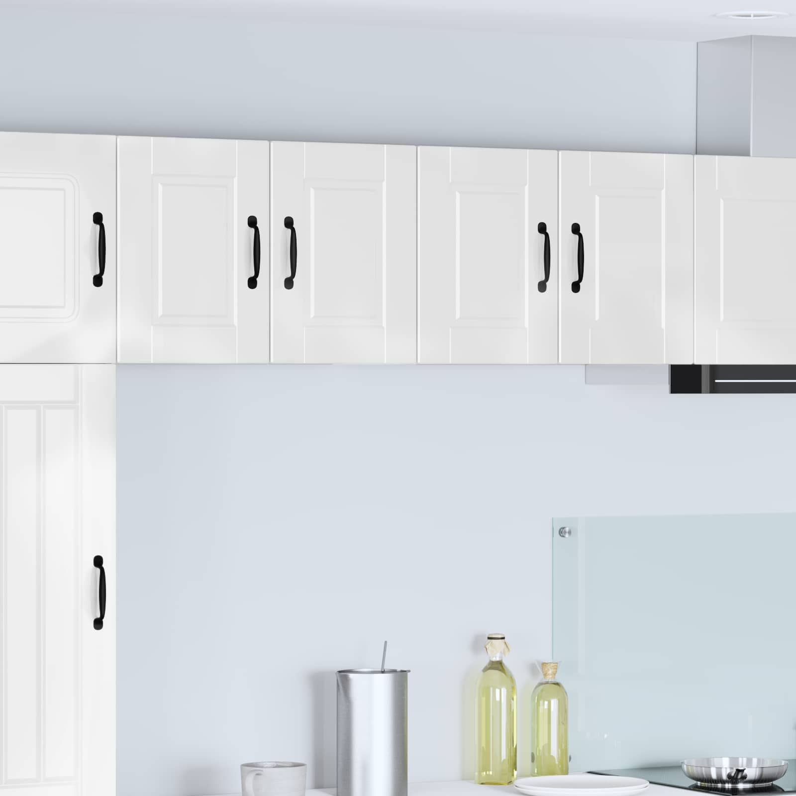 Kitchen Cabinet with Shelf High Gloss White 60 x 31 x 40 cm