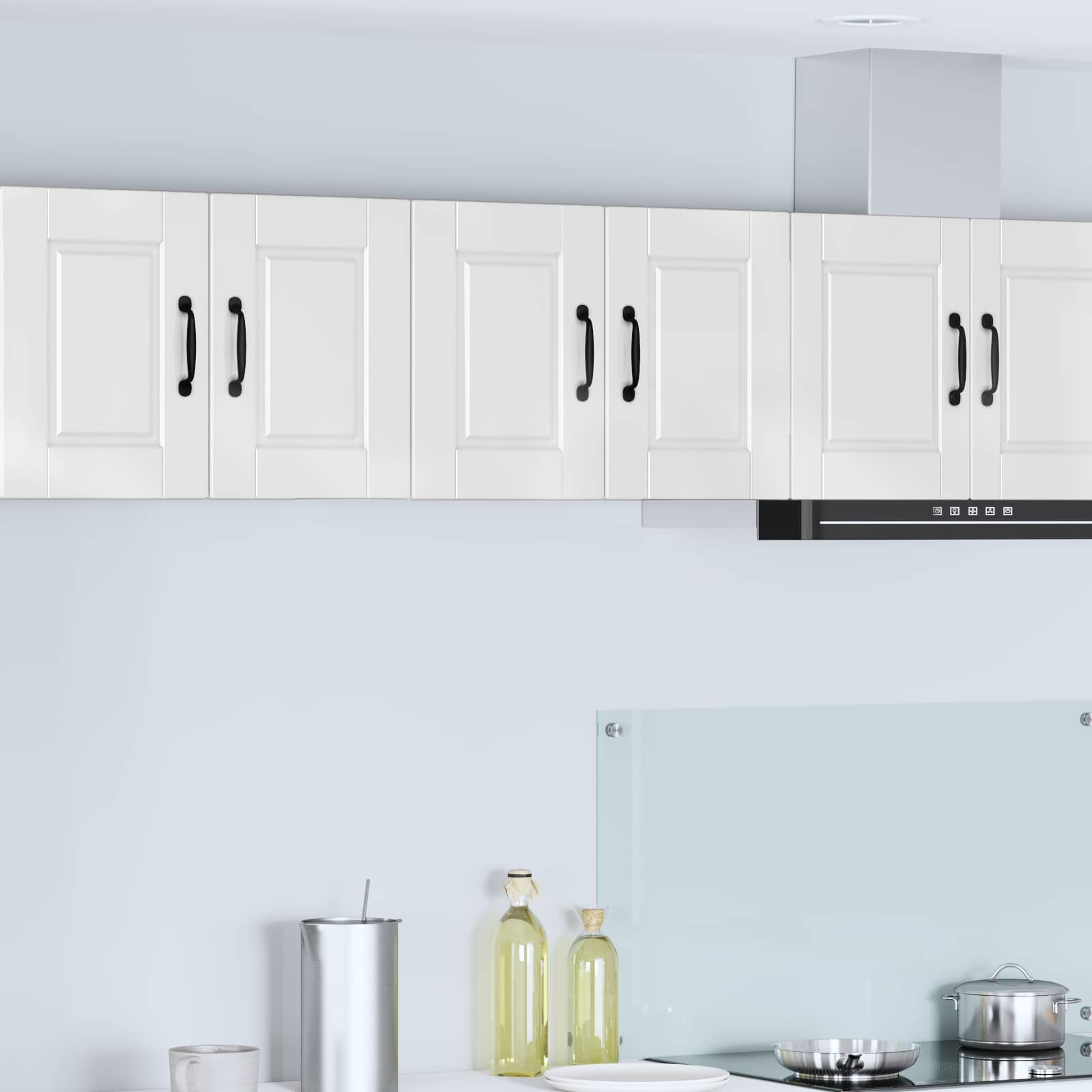 Wall Cabinet PORTO High Gloss White 60 x 31 x 40 cm