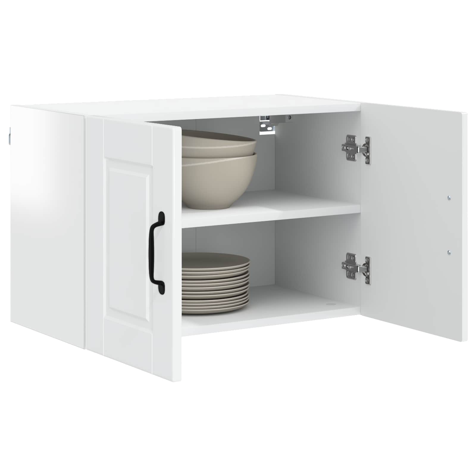 Wall Cabinet PORTO High Gloss White 60 x 31 x 40 cm