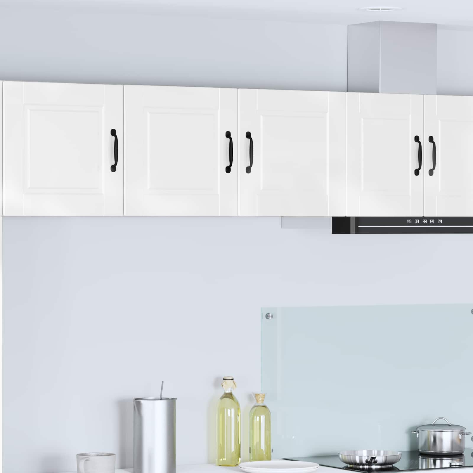 Wall Cabinet PORTO High Gloss White 80 x 31 x 40 cm
