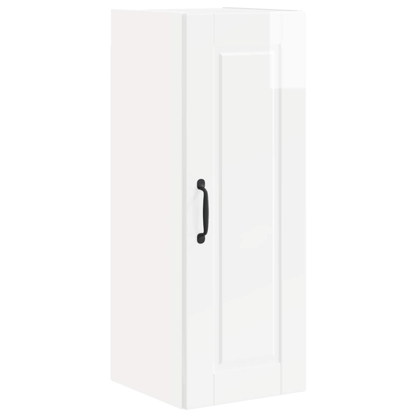 Wall Cabinet PORTO High Gloss White 30 x 31 x 80 cm