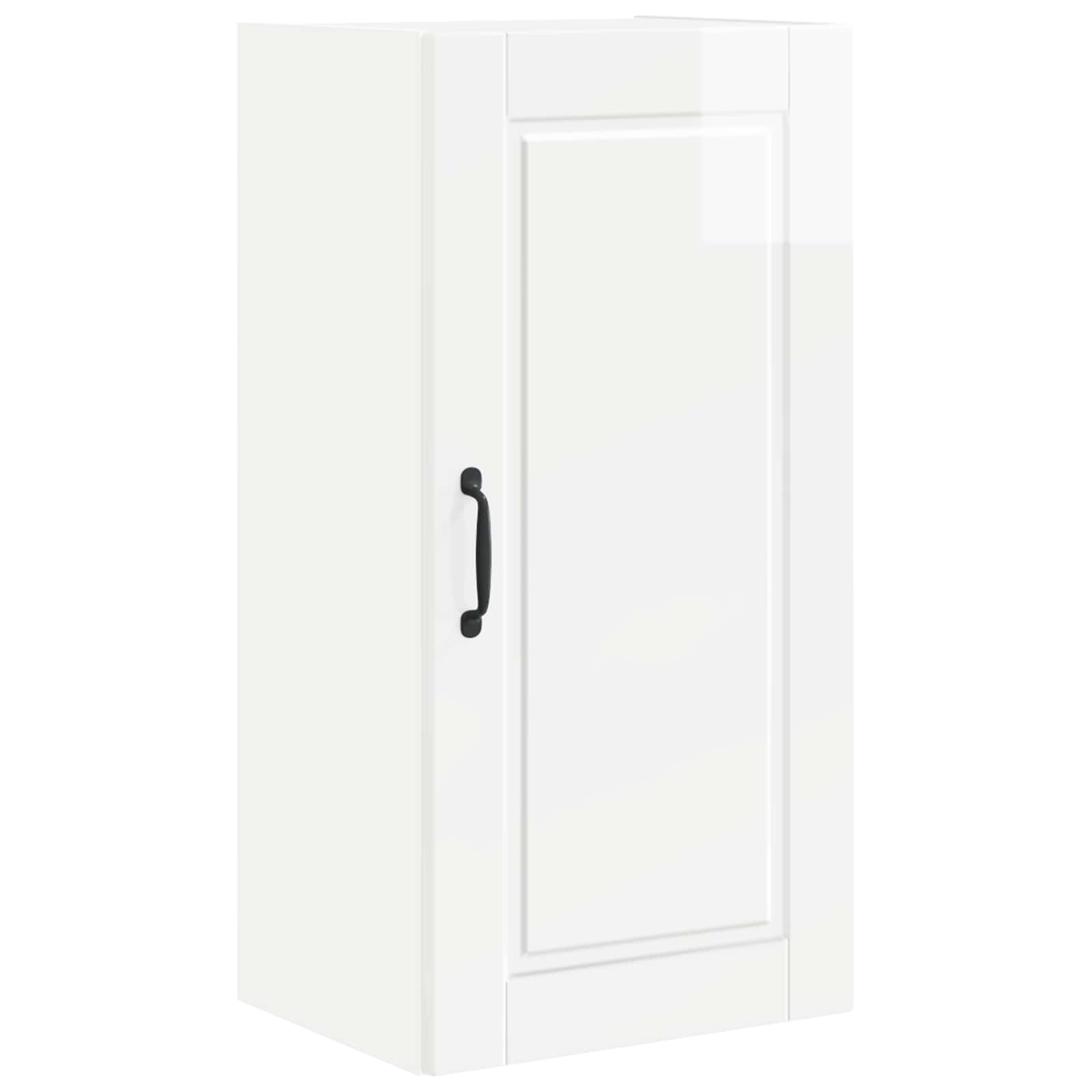 Wall Cabinet PORTO High Gloss White 40 x 31 x 80 cm