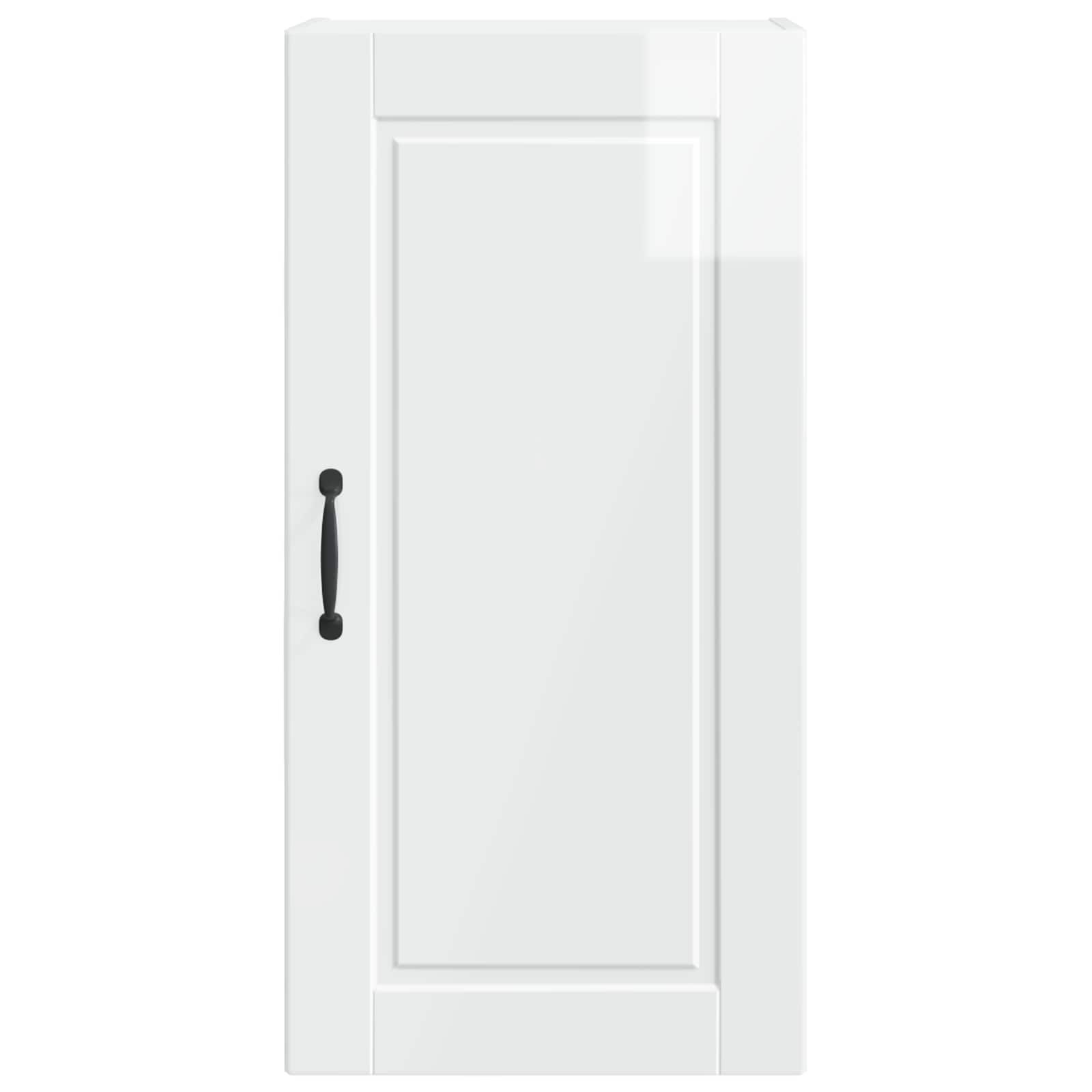 Wall Cabinet PORTO High Gloss White 40 x 31 x 80 cm