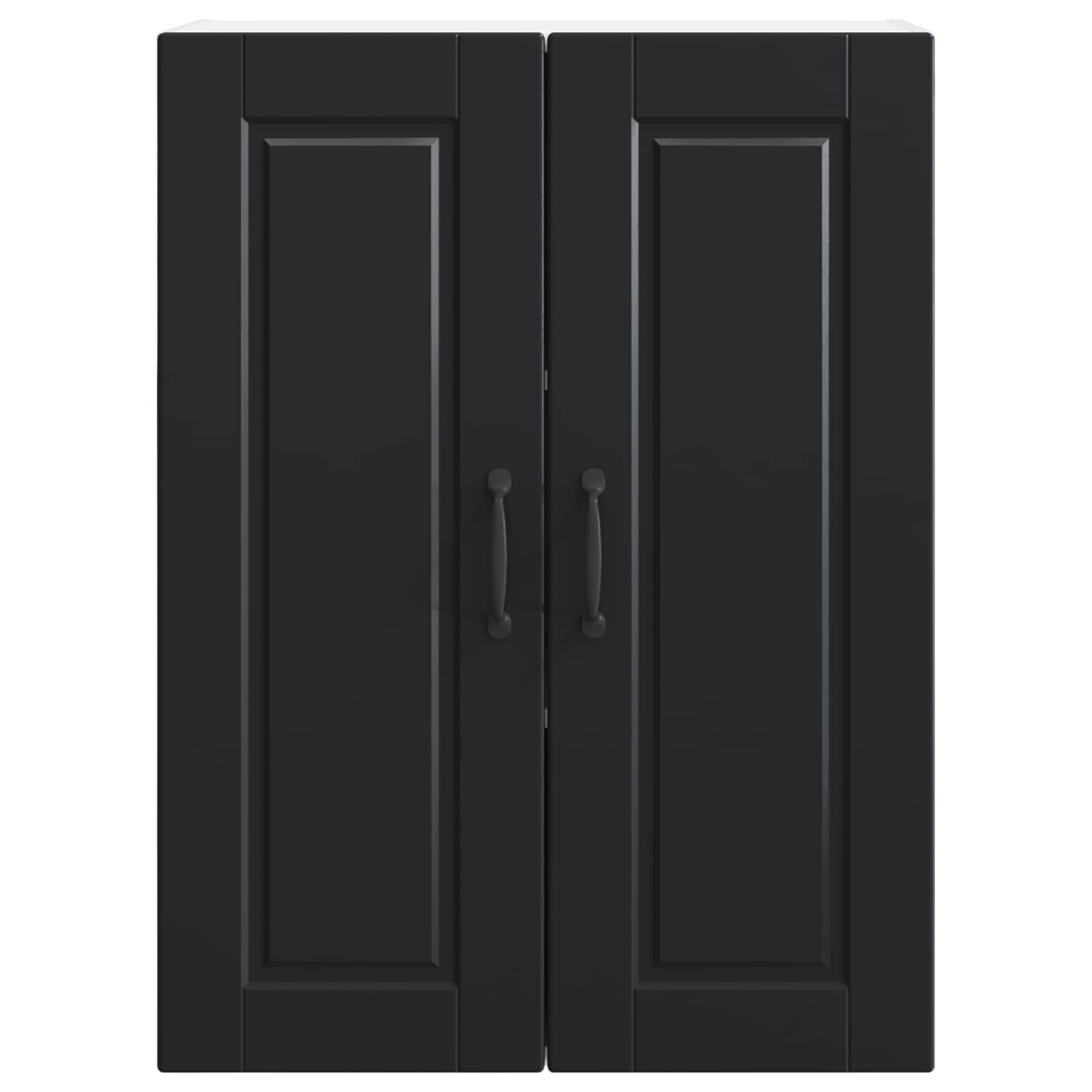 Wall Cabinet PORTO Black 60 x 31 x 80 cm Engineered Wood
