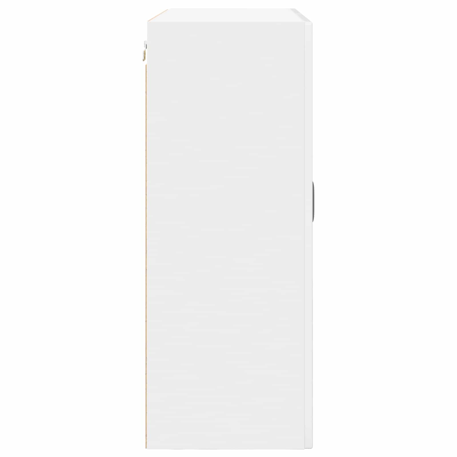 Wall Cabinet PORTO High Gloss White 80 x 31 x 80 cm