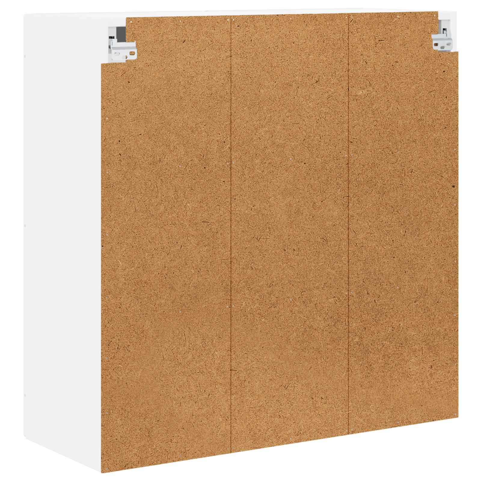 Wall Glass Cabinet PORTO White 80 x 31 x 80 cm Engineered Wood