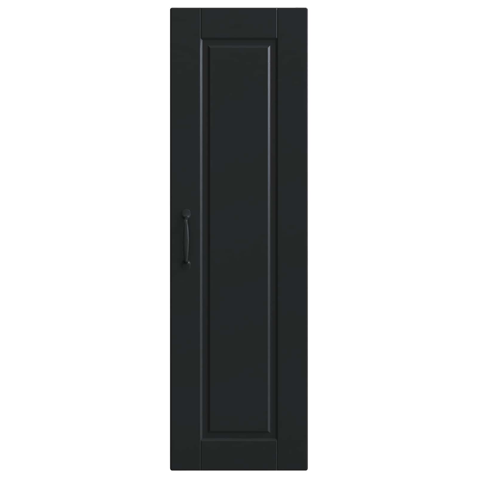 Wall Cabinet PORTO Black 30 x 31 x 100 cm Engineered Wood