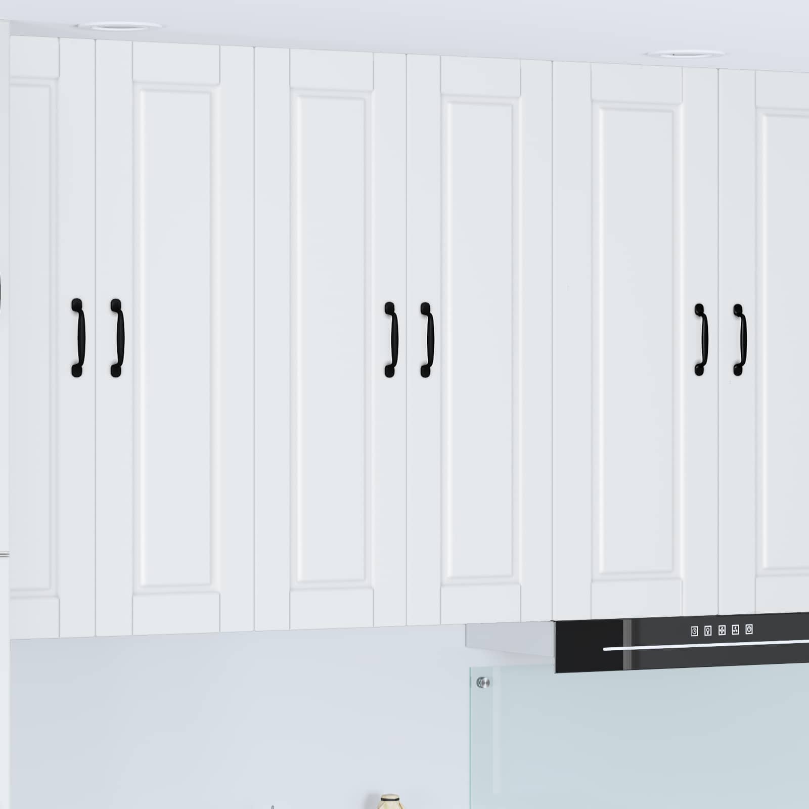 Wall Cabinet PORTO White 60 x 31 x 100 cm Engineered Wood