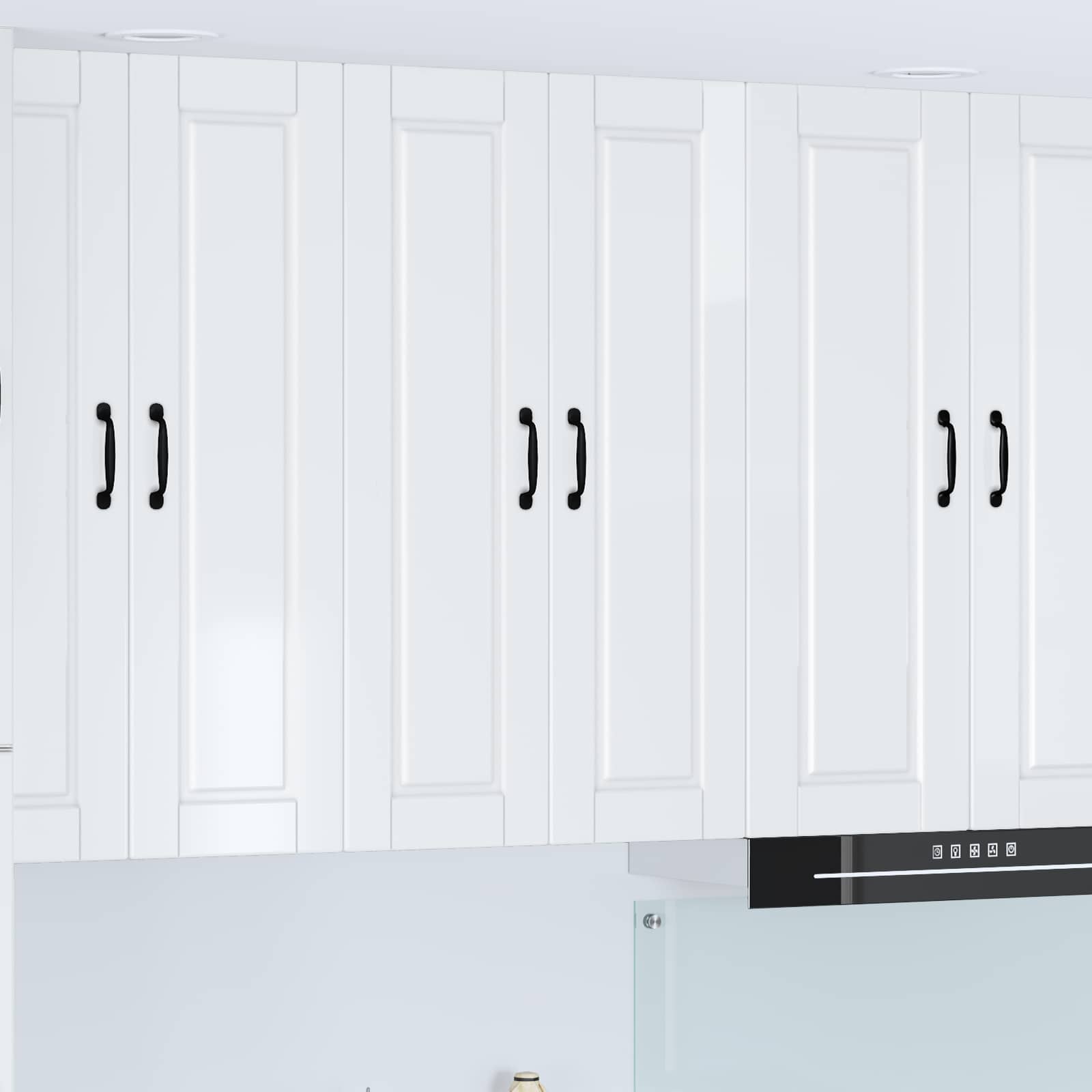 Wall Cabinet PORTO High Gloss White 60 x 31 x 100 cm