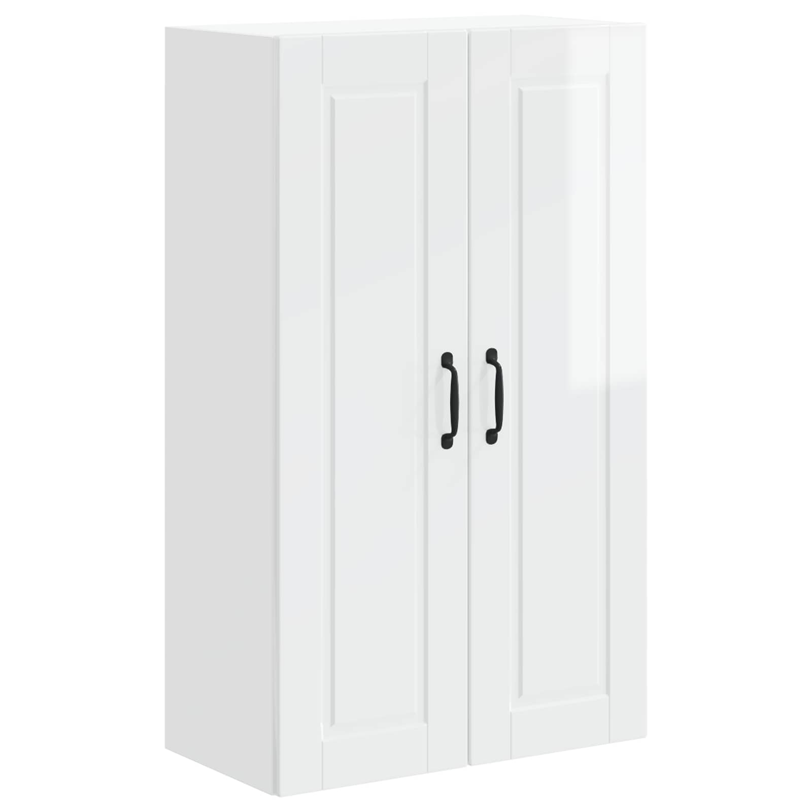 Wall Cabinet PORTO High Gloss White 60 x 31 x 100 cm