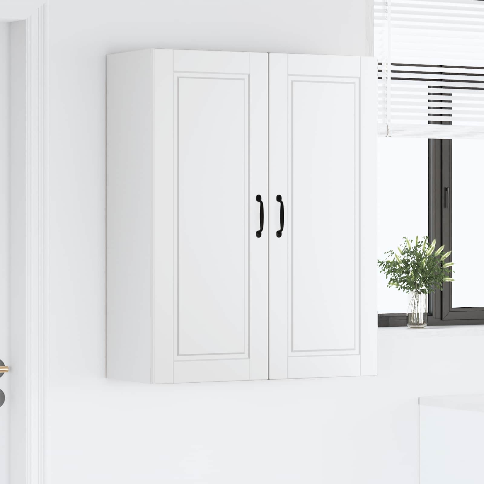 Kitchen Cabinet White 80 x 31 x 100 cm Engineered Wood