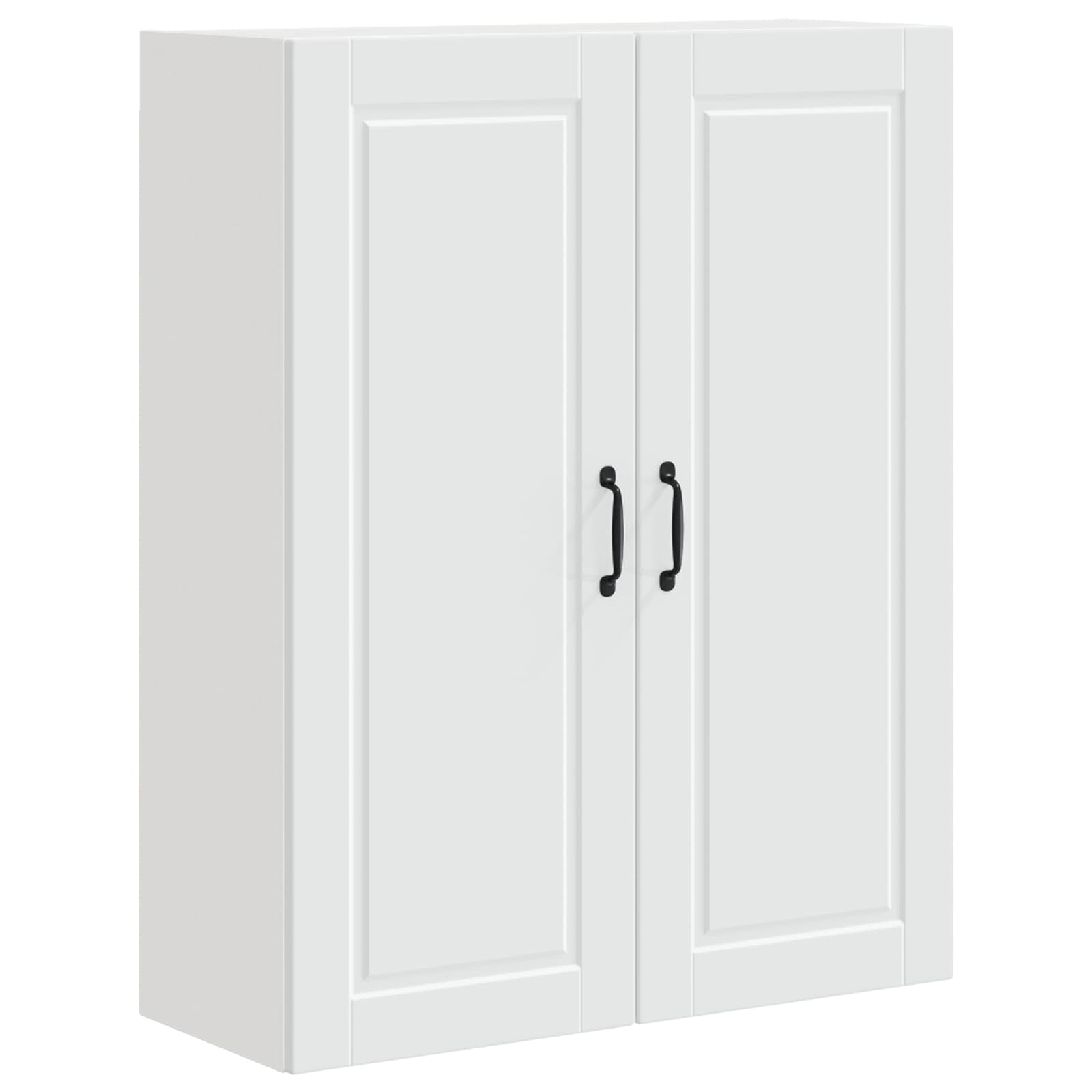 Wall Cabinet PORTO White 80 x 31 x 100 cm Engineered Wood