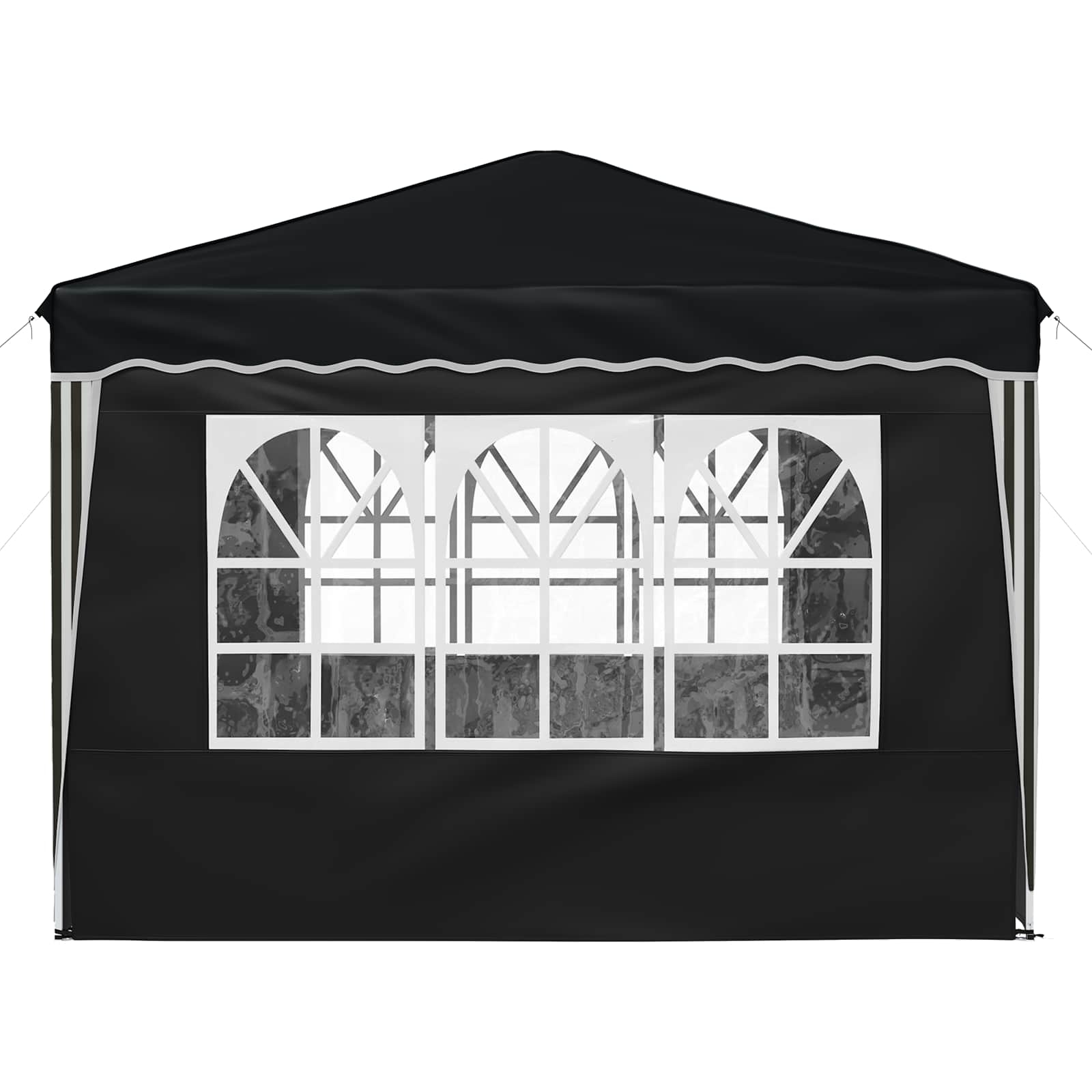 Pop-up Party Tent 288 x 288 x 245 cm Anthracite Oxford Fabric