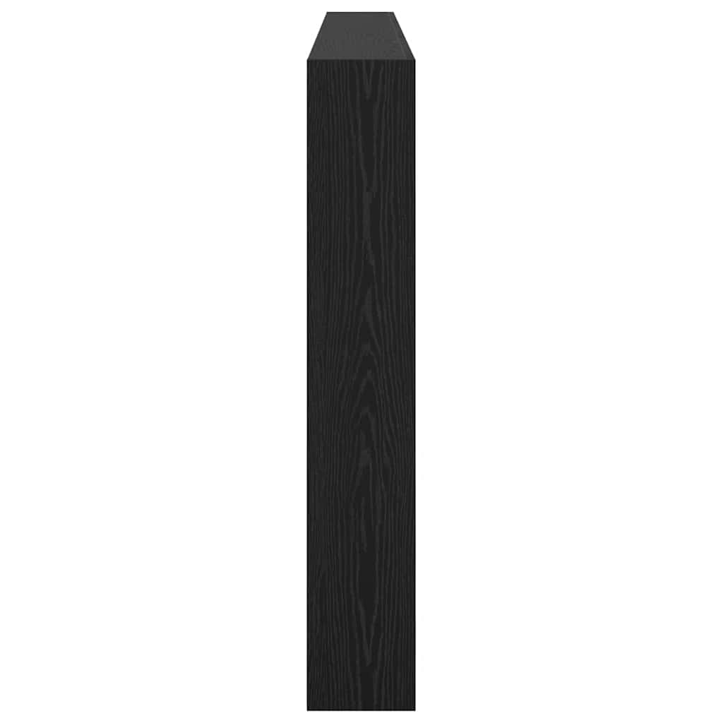 Headboard Black Oak Engineered Wood