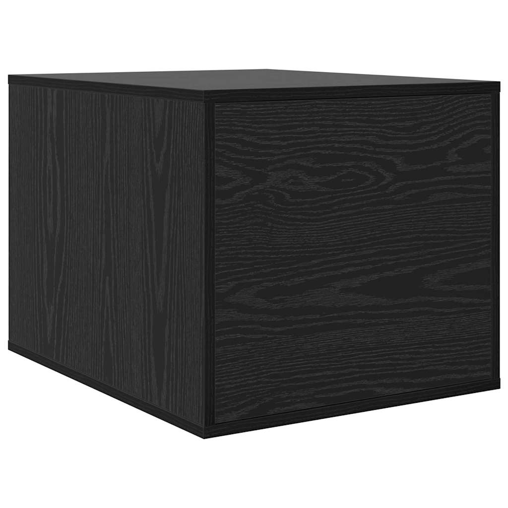Cat Litter Box Enclosure Black Oak 47 x 59 x 42 cm