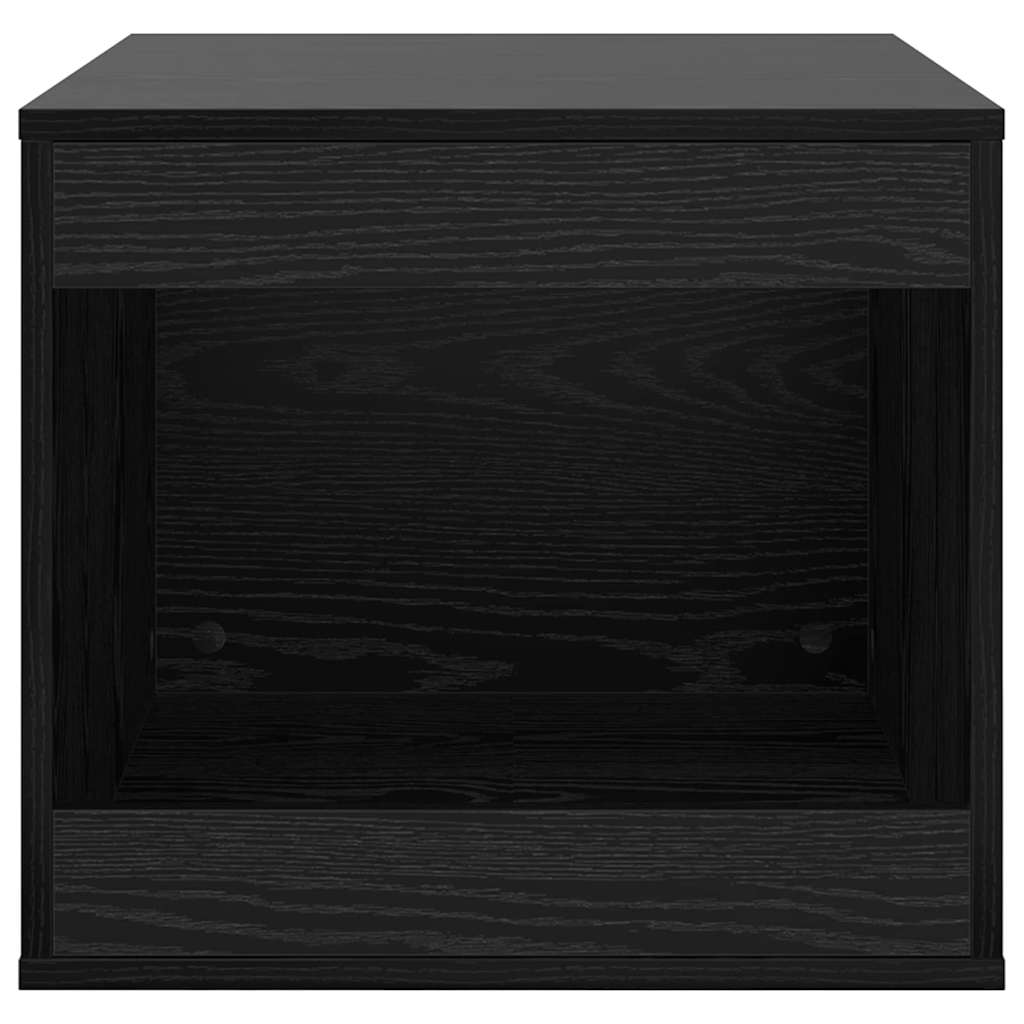Cat Litter Box Enclosure Black Oak 47 x 59 x 42 cm