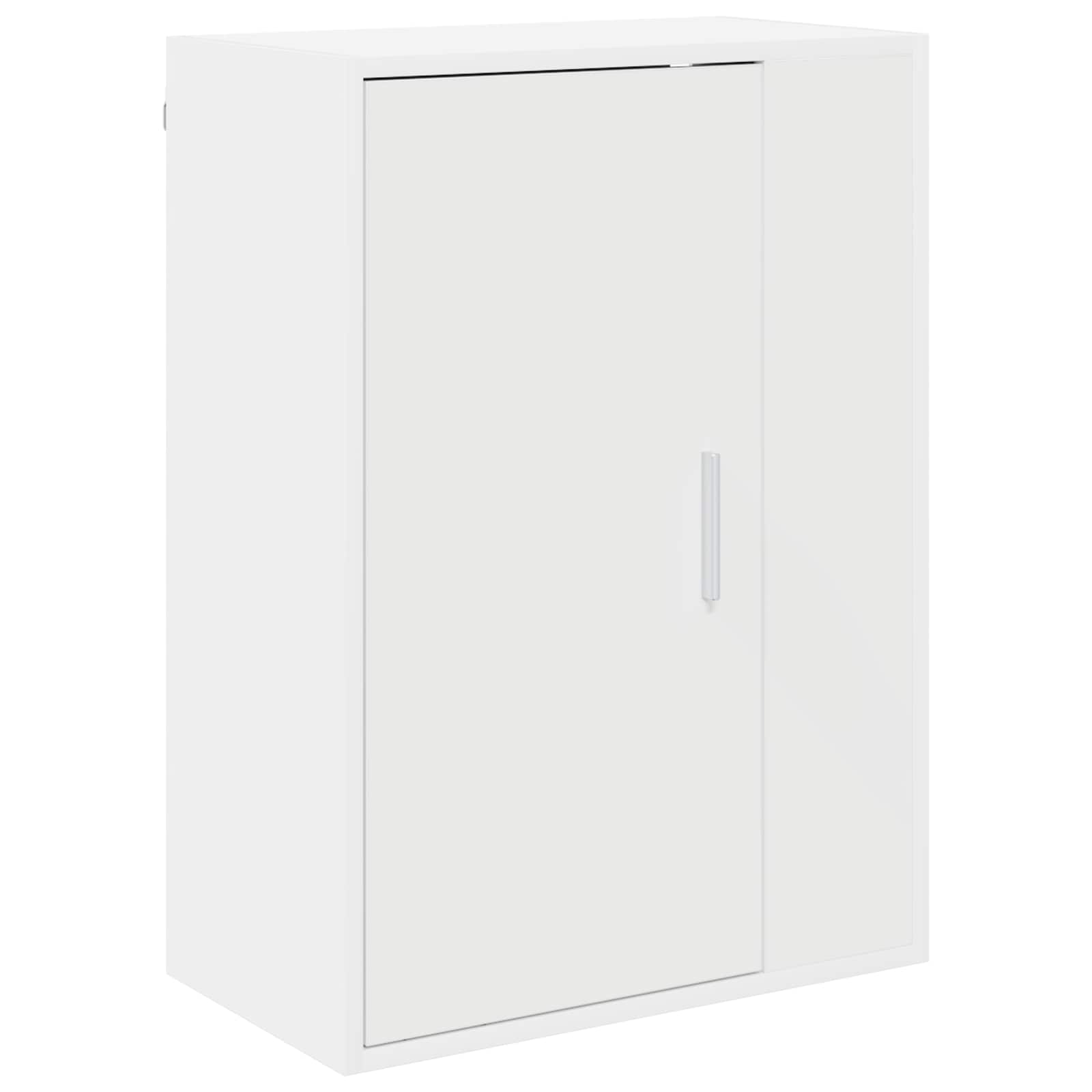TV Cabinet Set White Engineered wood