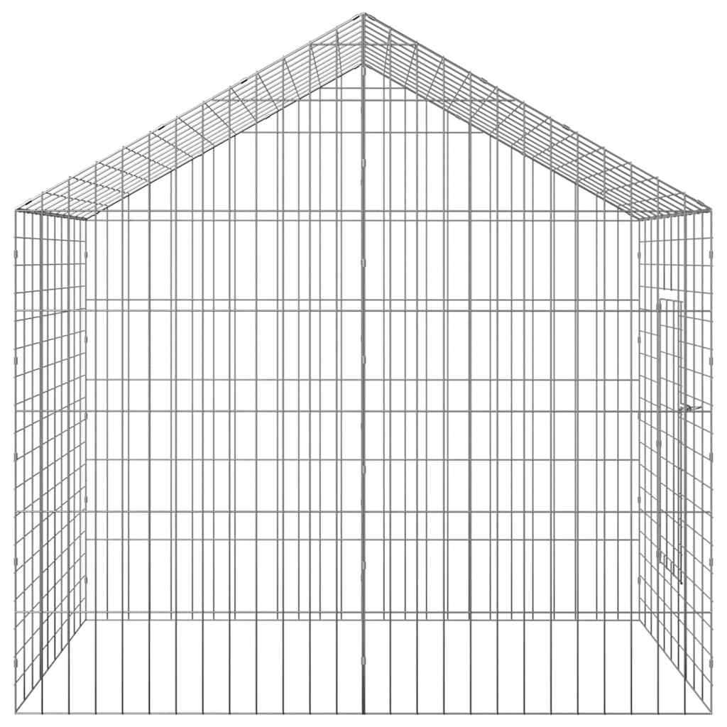 Rabbit Cage Silver 100 x 78 x 78 cm Galvanised Steel