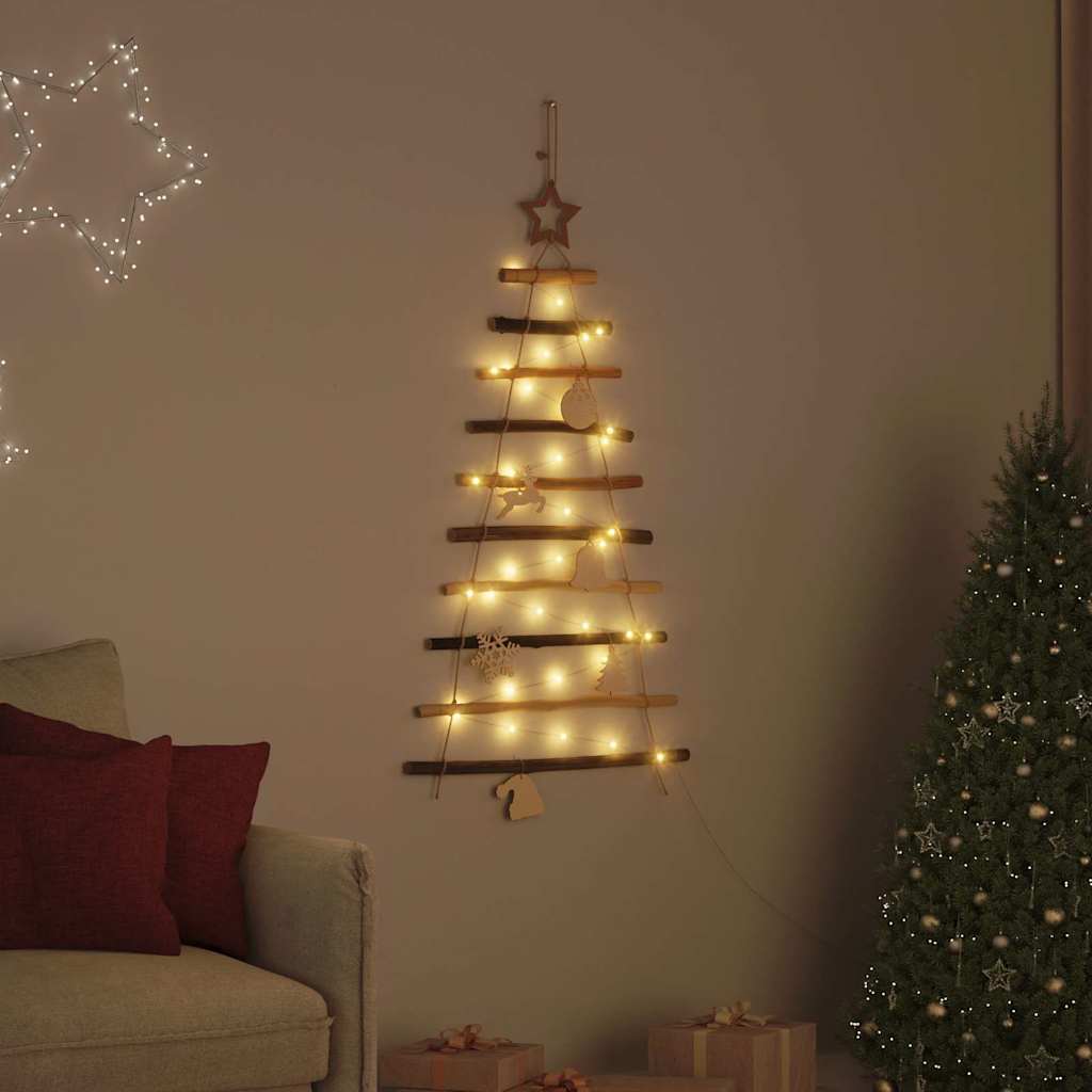 Christmas Tree Natural 90 cm Solid Ash Wood
