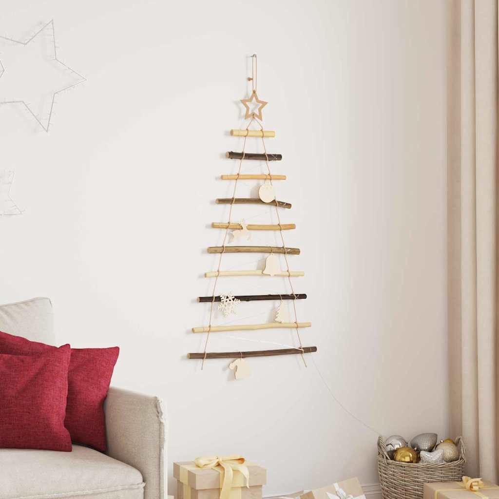 Christmas Tree Natural 90 cm Solid Ash Wood