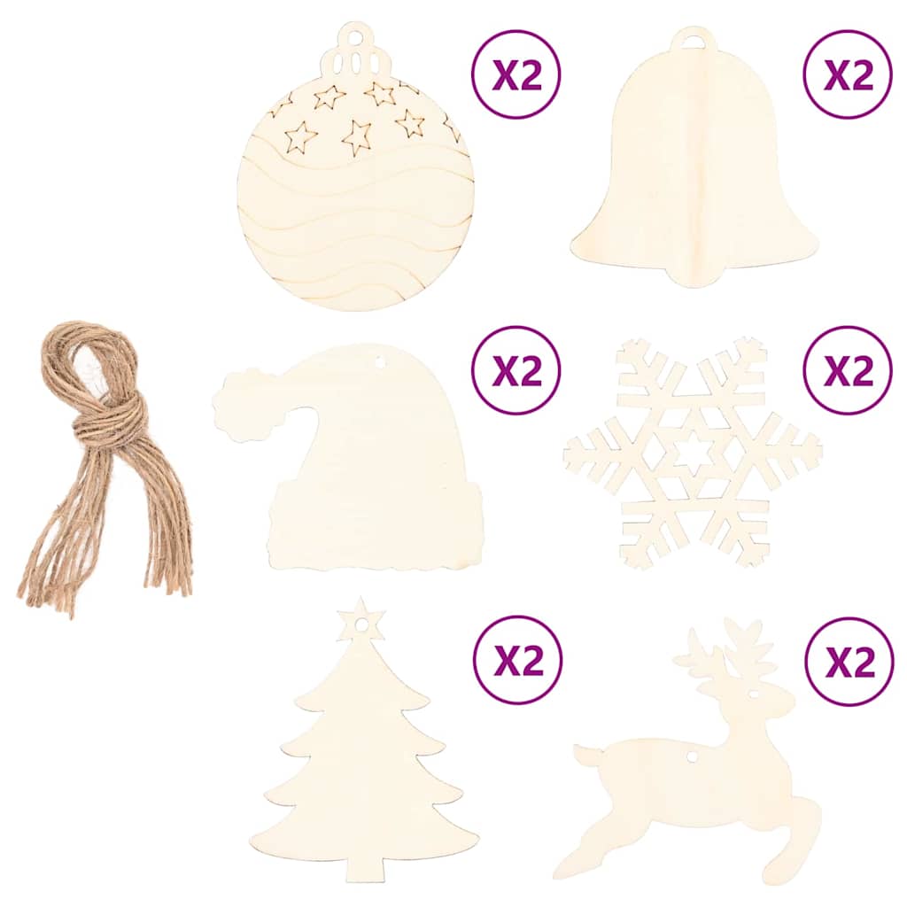 Christmas Tree Natural 210 cm Solid Ash Wood