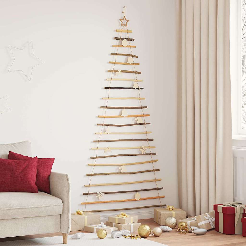 Christmas Tree Natural 210 cm Solid Ash Wood