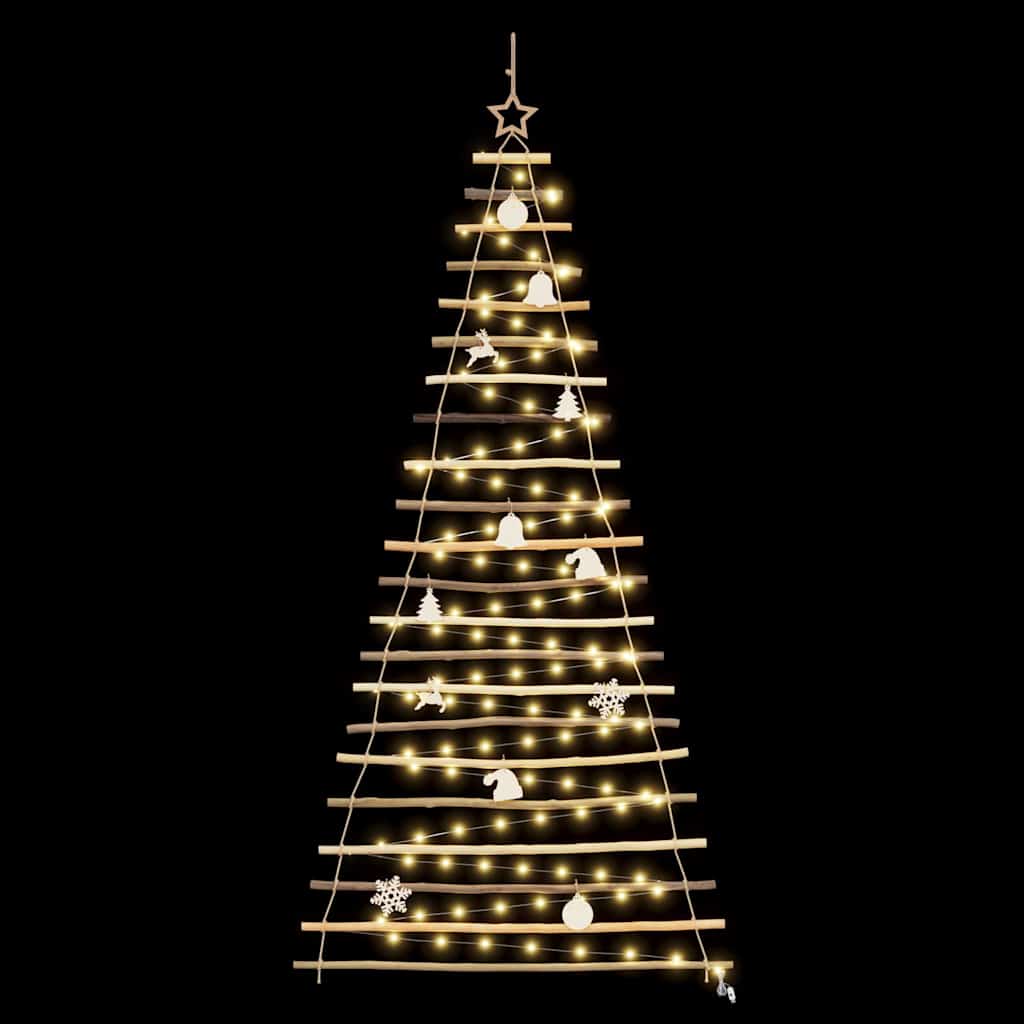 Christmas Tree Natural 210 cm Solid Ash Wood