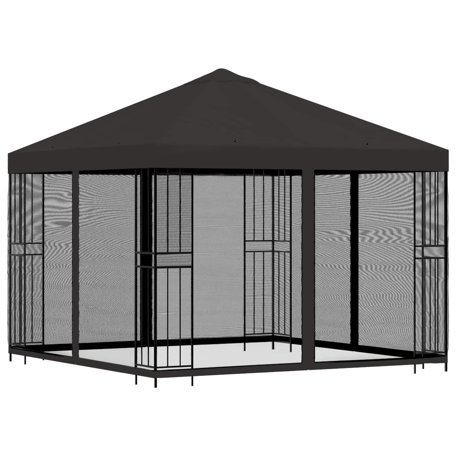 Garden Gazebo with Sidewalls 3 x 3 m Anthracite