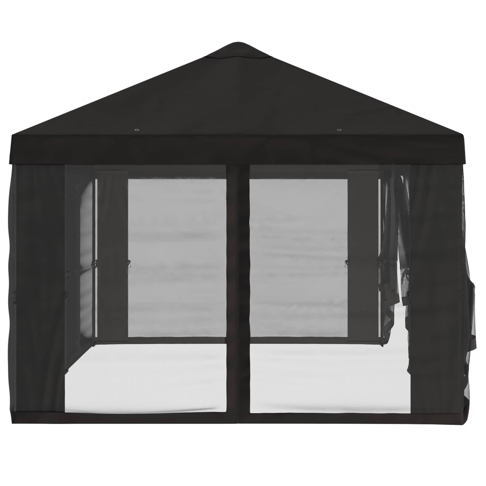Gazebo Cover with Sidewalls 6 x 3 m Anthracite Polyester