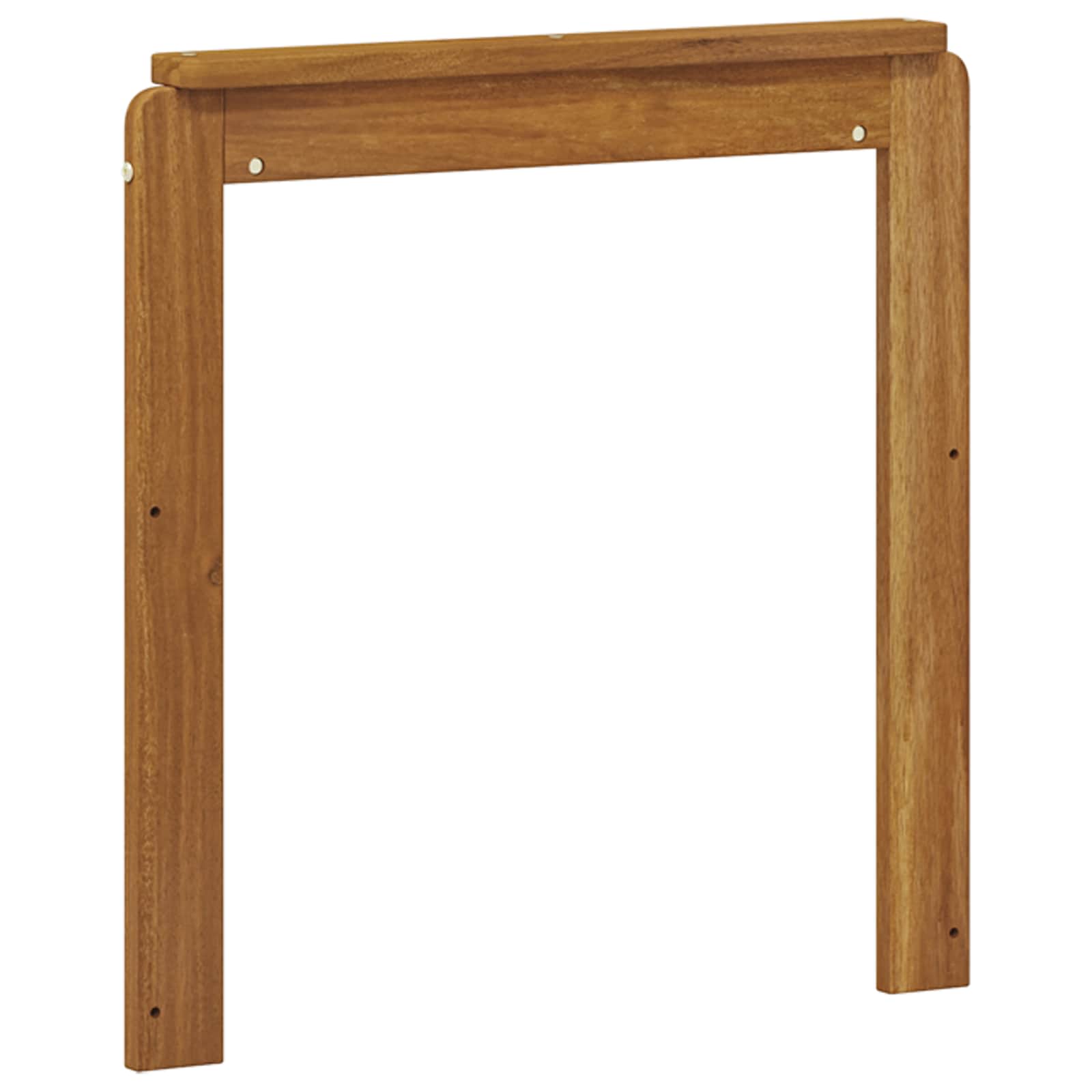Armrests 2 pcs Brown 59 x 6 x 61 cm Solid Acacia Wood