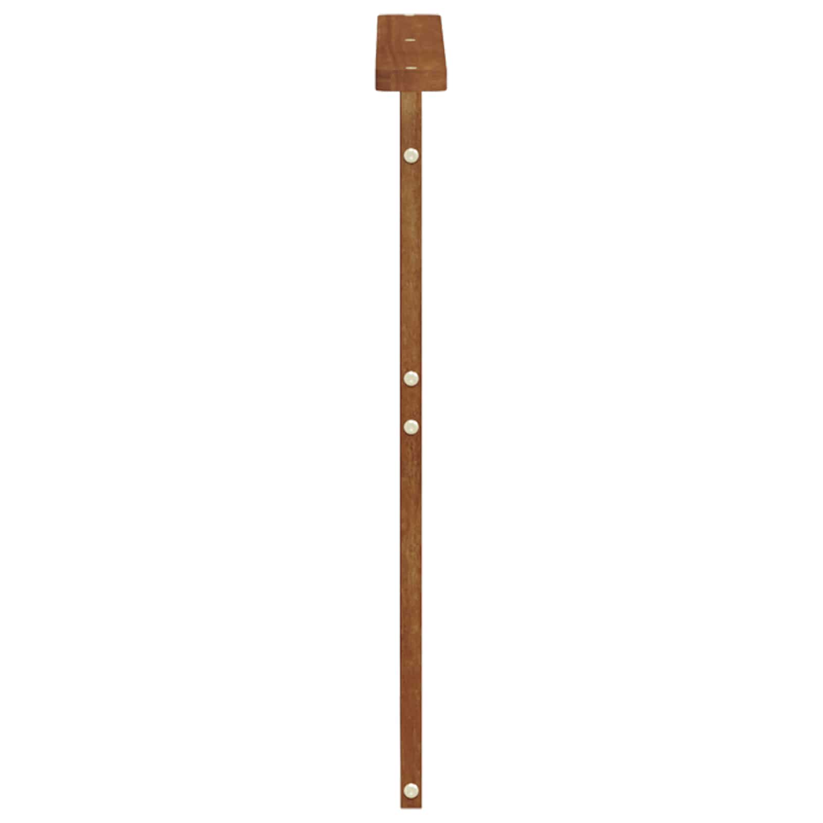 Armrests 2 pcs Brown 59 x 6 x 61 cm Engineered Wood
