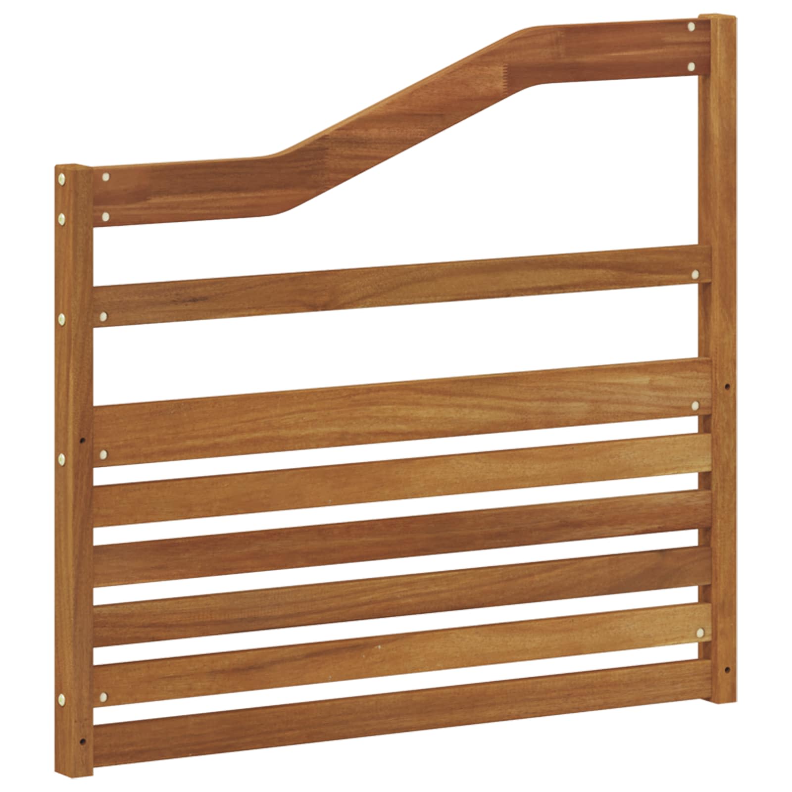 Armrests 2 pcs Brown 79 x 4 x 73 cm Engineered Wood