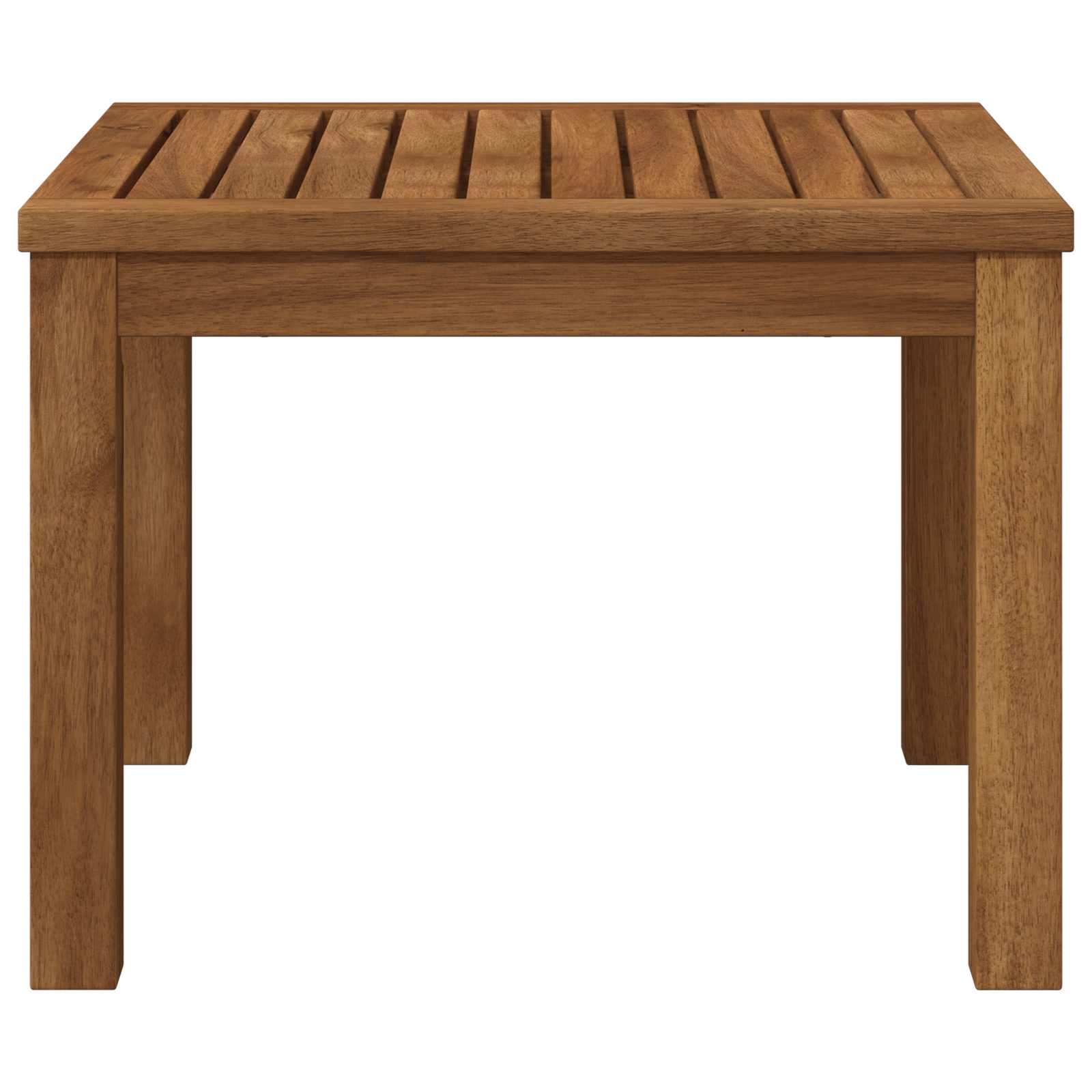 Coffee Table Natural 50 x 48.5 x 36 cm Solid Acacia Wood