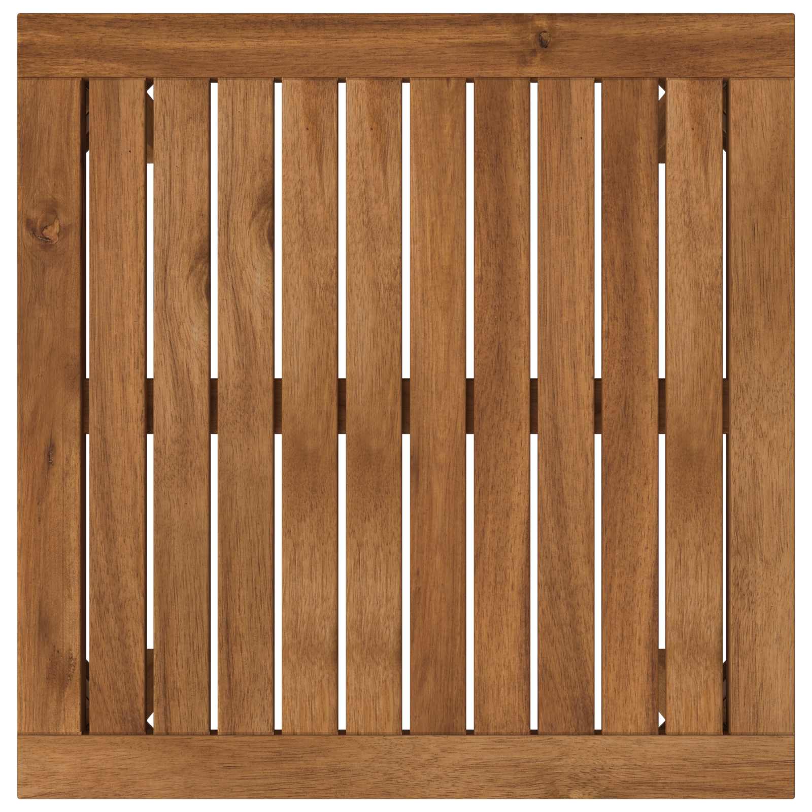 Coffee Table Natural 50 x 48.5 x 36 cm Solid Acacia Wood