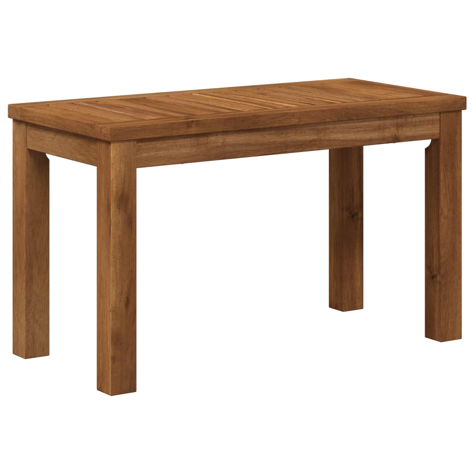 Coffee Table Natural 60.5 x 30 x 36 cm Solid Acacia Wood