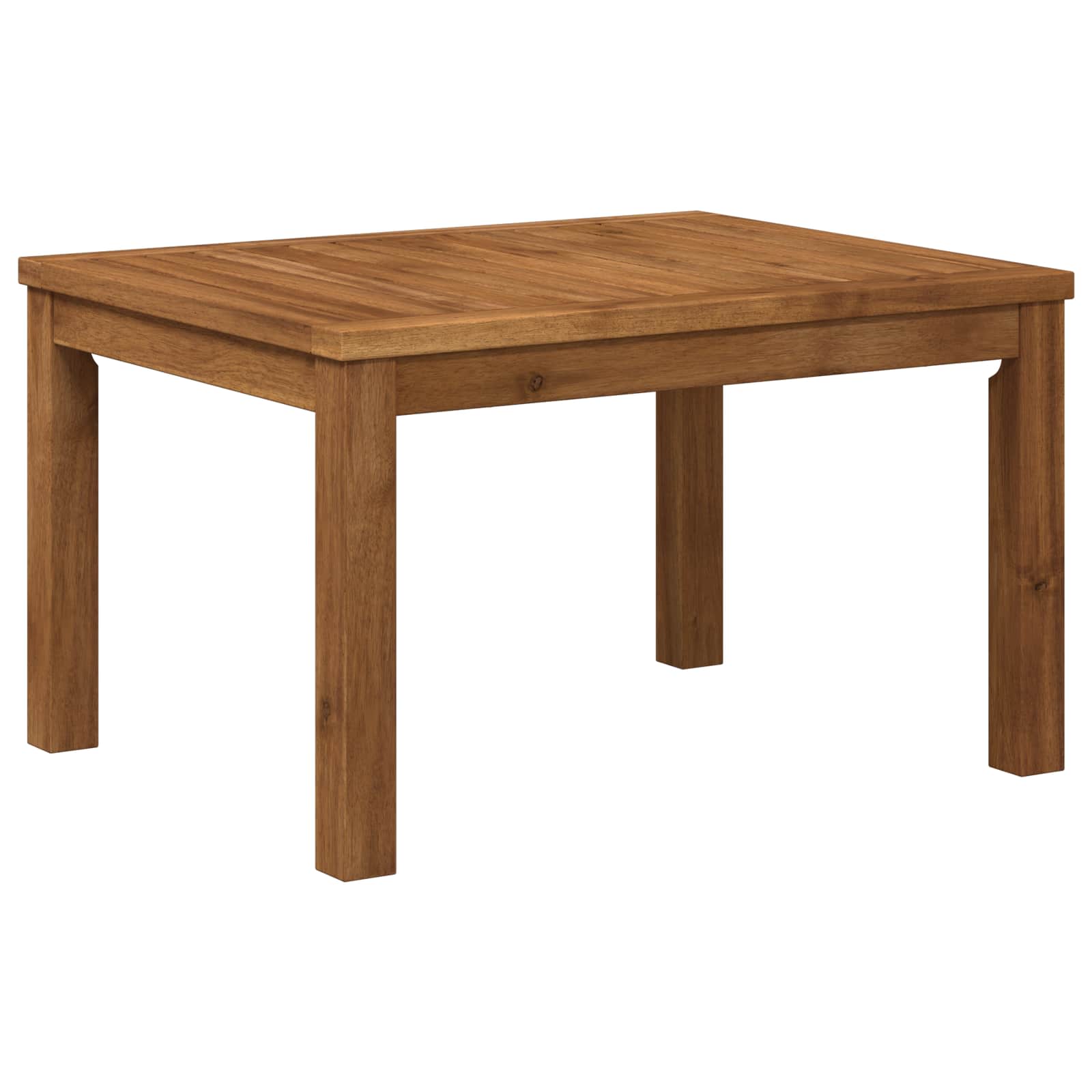 Coffee Table Natural 50 x 60.5 x 36 cm Solid Acacia Wood