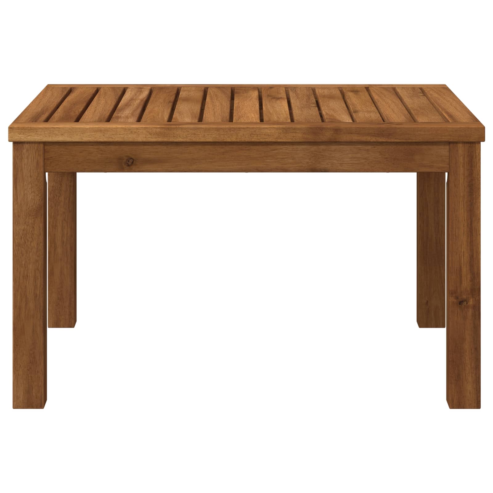 Coffee Table Natural 49 x 60.5 x 36 cm Solid Acacia Wood