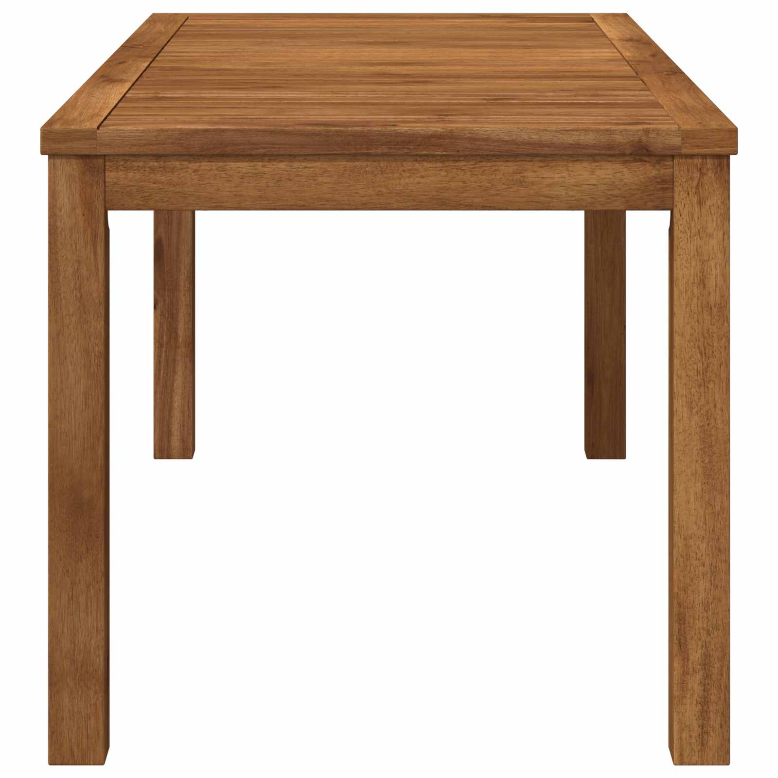 Coffee Table Natural 50 x 100.5 x 45 cm Solid Acacia Wood