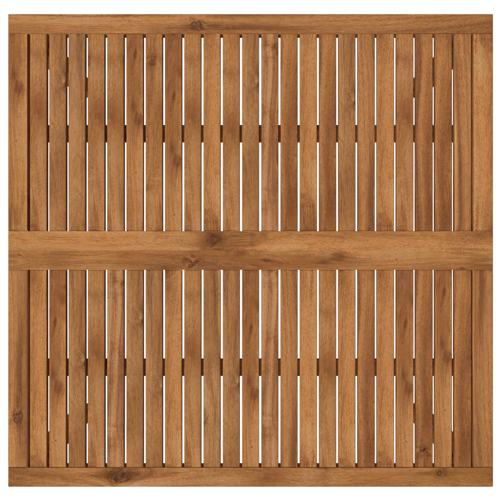 Coffee Table Natural 100 x 100.5 x 45 cm Solid Acacia Wood